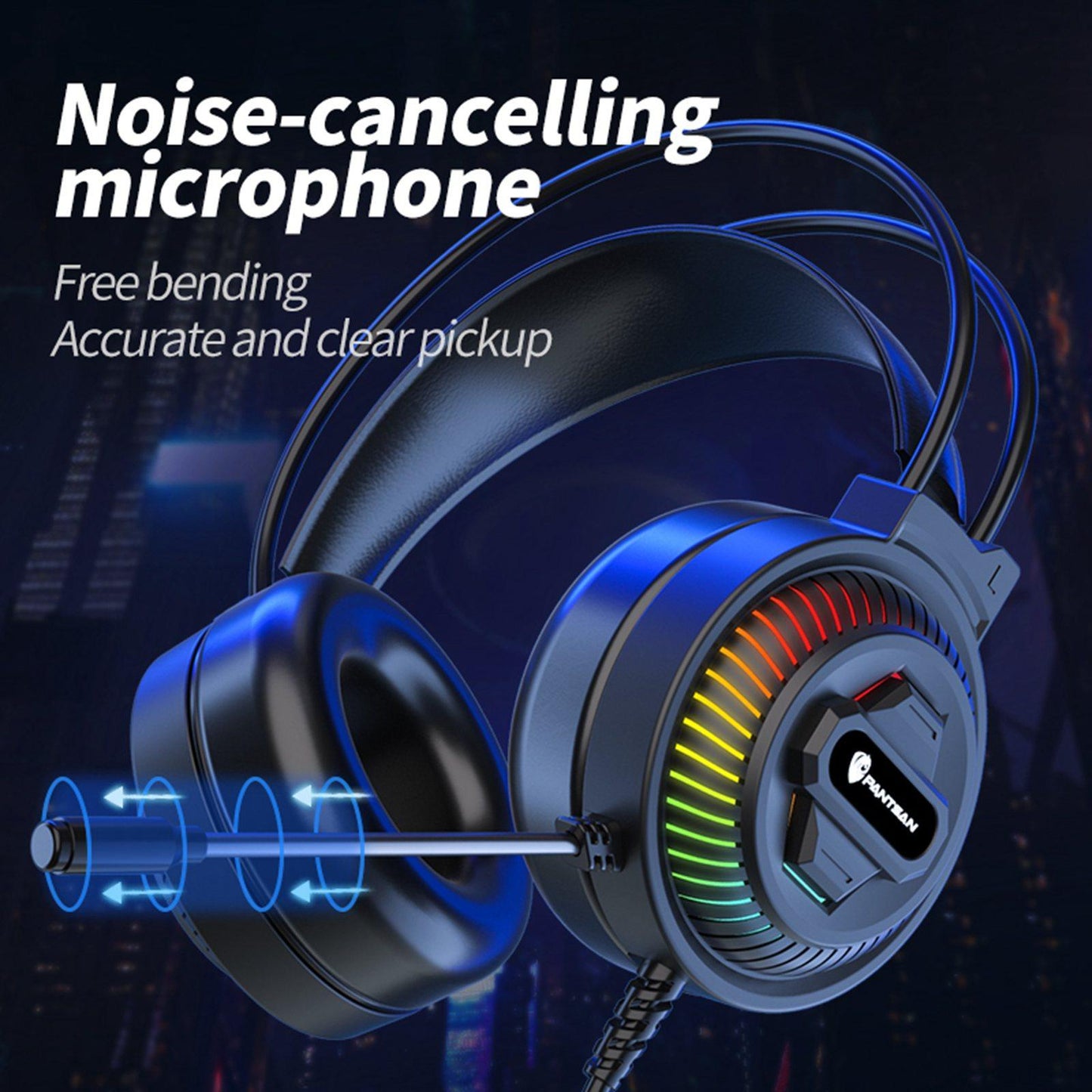 On-Ear 3.5mm Stereo Headsets Earphone with Microphone 3.5mm with USB Pink