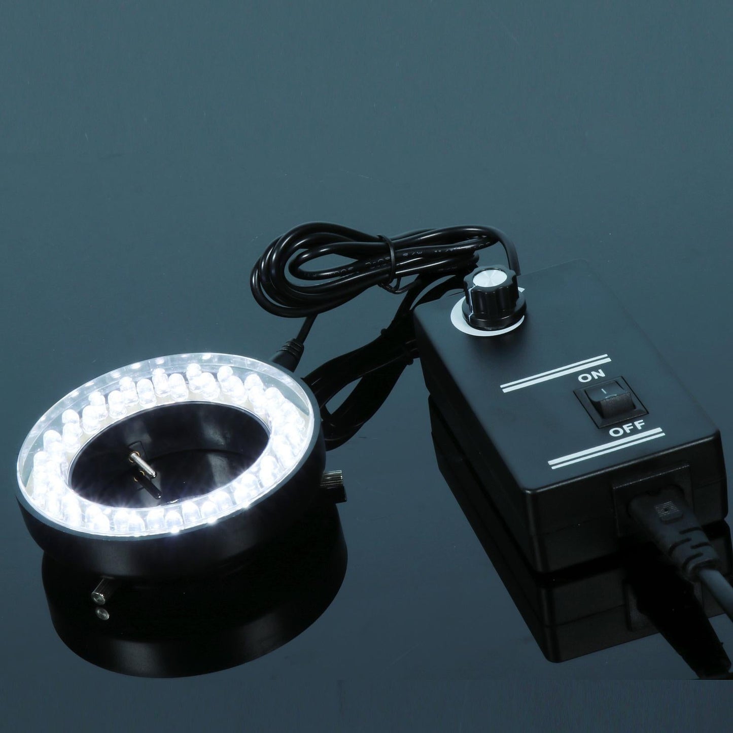 LED Ring Light Electronics 6500K Lamp for Stereo Microscope & Camera 44pcs