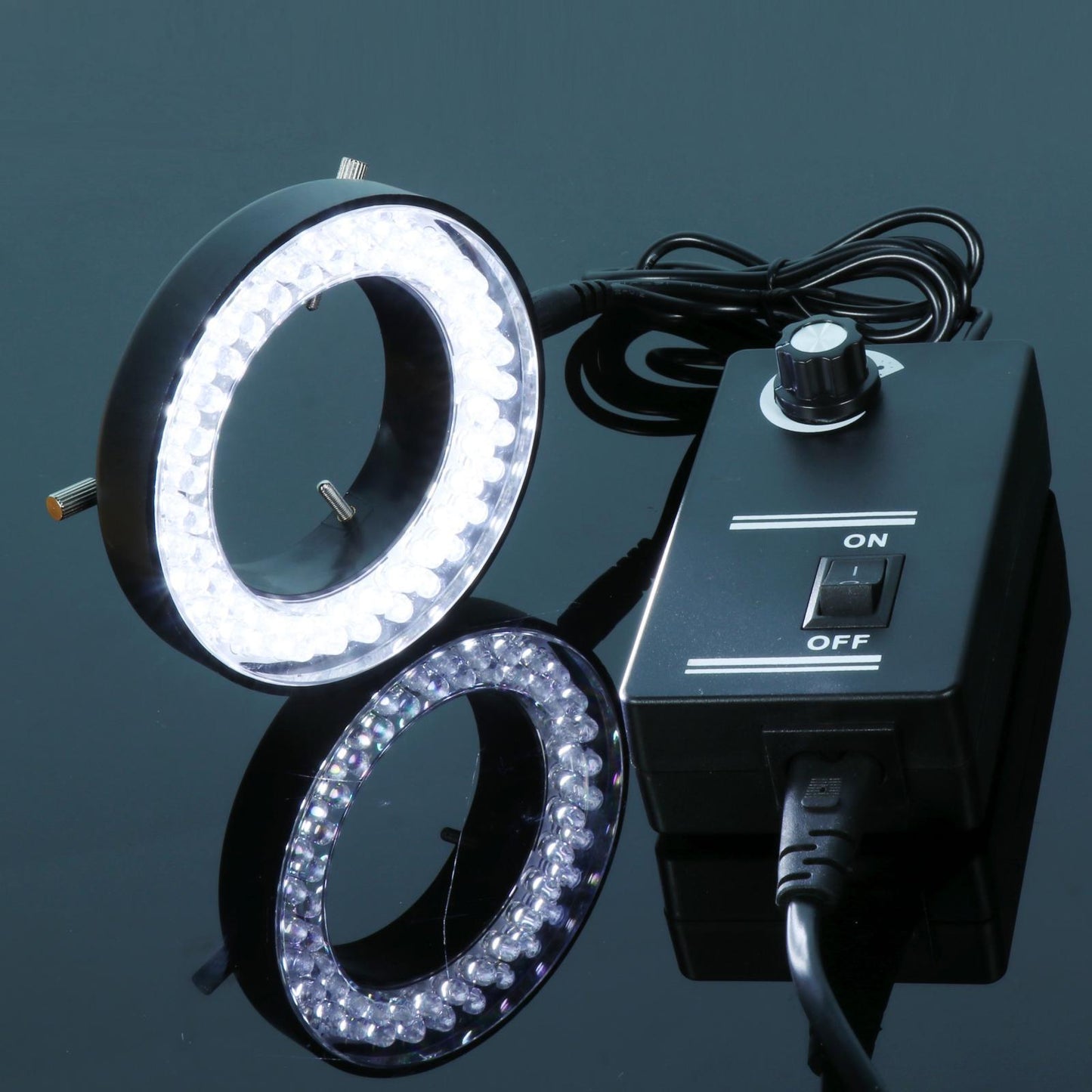 LED Ring Light Electronics 6500K Lamp for Stereo Microscope & Camera 60pcs