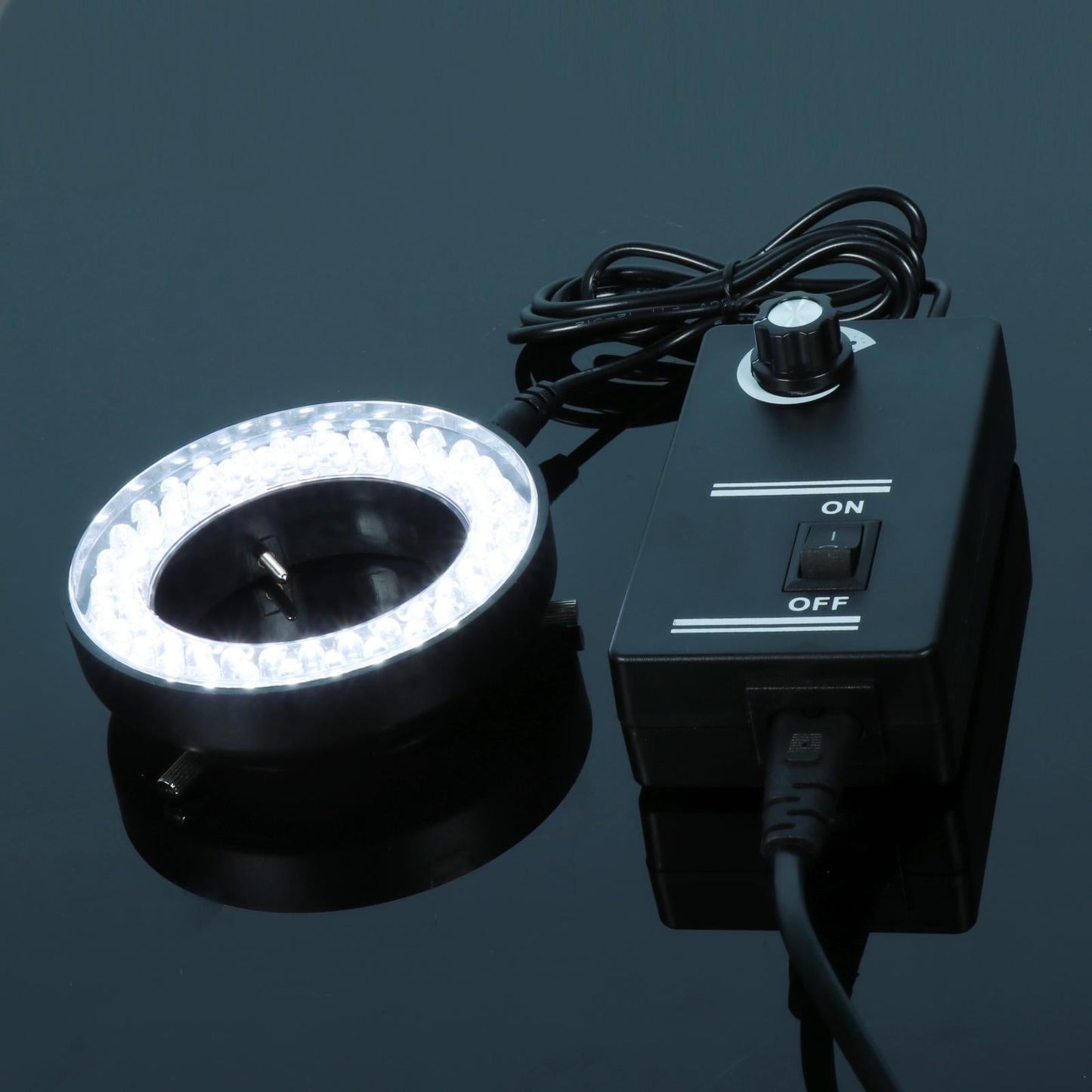 LED Ring Light Electronics 6500K Lamp for Stereo Microscope & Camera 60pcs