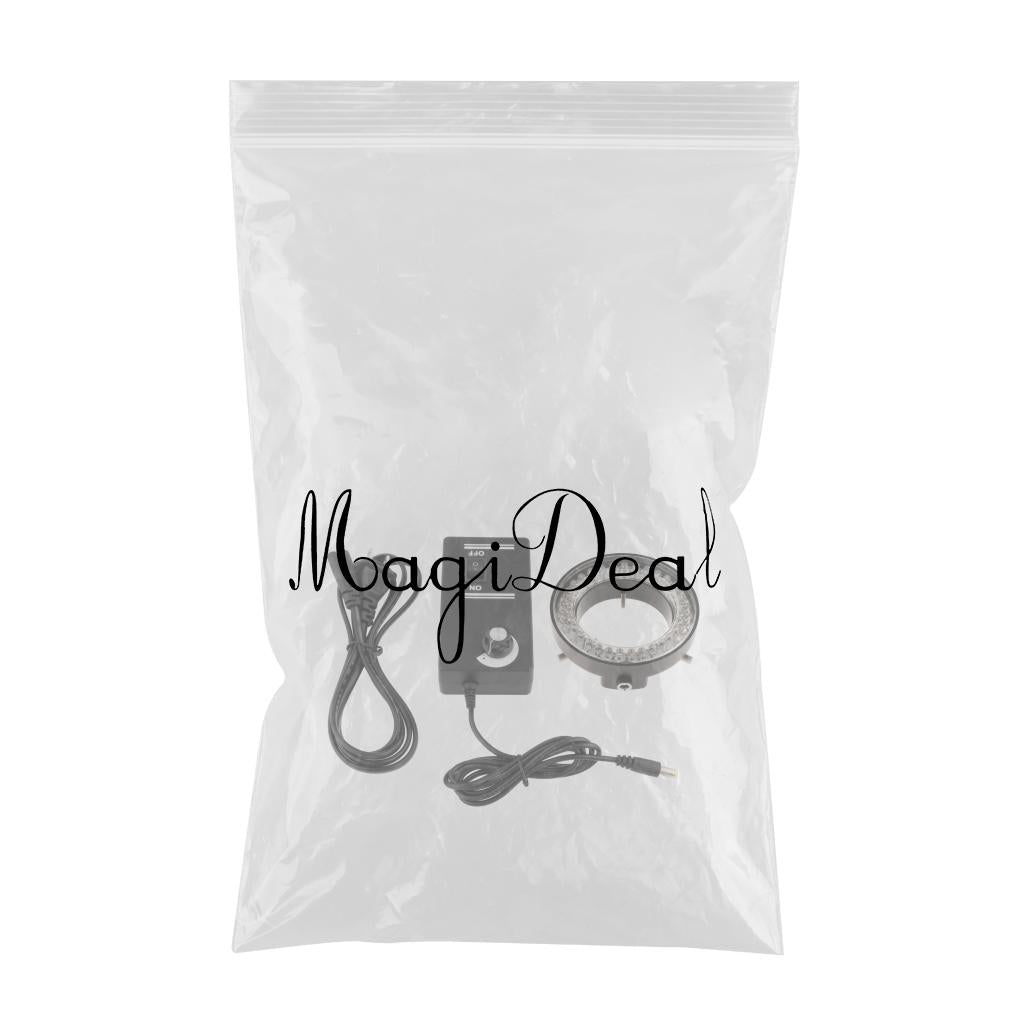 LED Ring Light Electronics 6500K Lamp for Stereo Microscope & Camera 64pcs