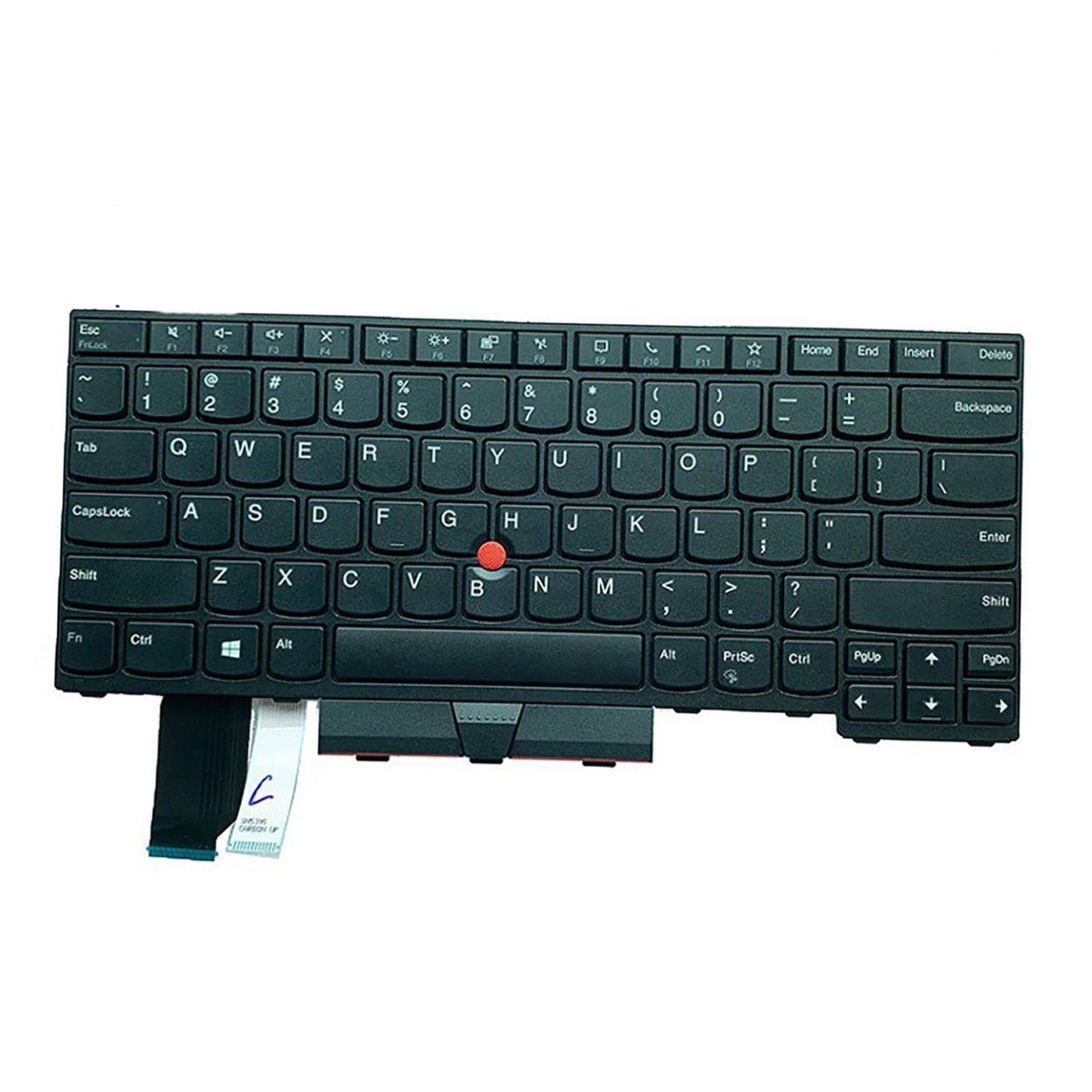 Laptop Replacement Keyboard Backlit for Lenovo L14 5N20W67796 US Layout
