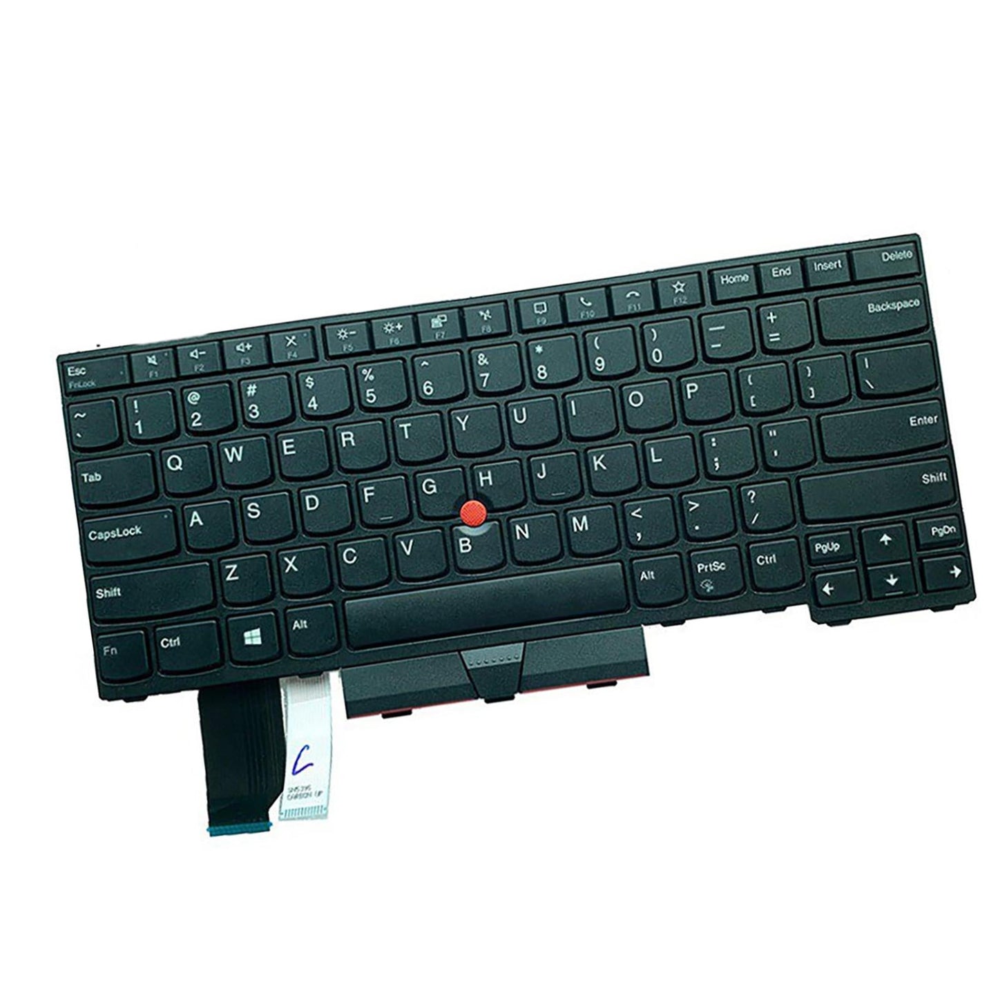 Laptop Replacement Keyboard Backlit for Lenovo L14 5N20W67796 US Layout