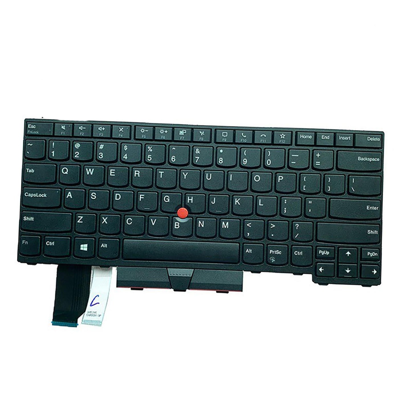 Laptop Replacement Keyboard Backlit for Lenovo L14 5N20W67796 US Layout