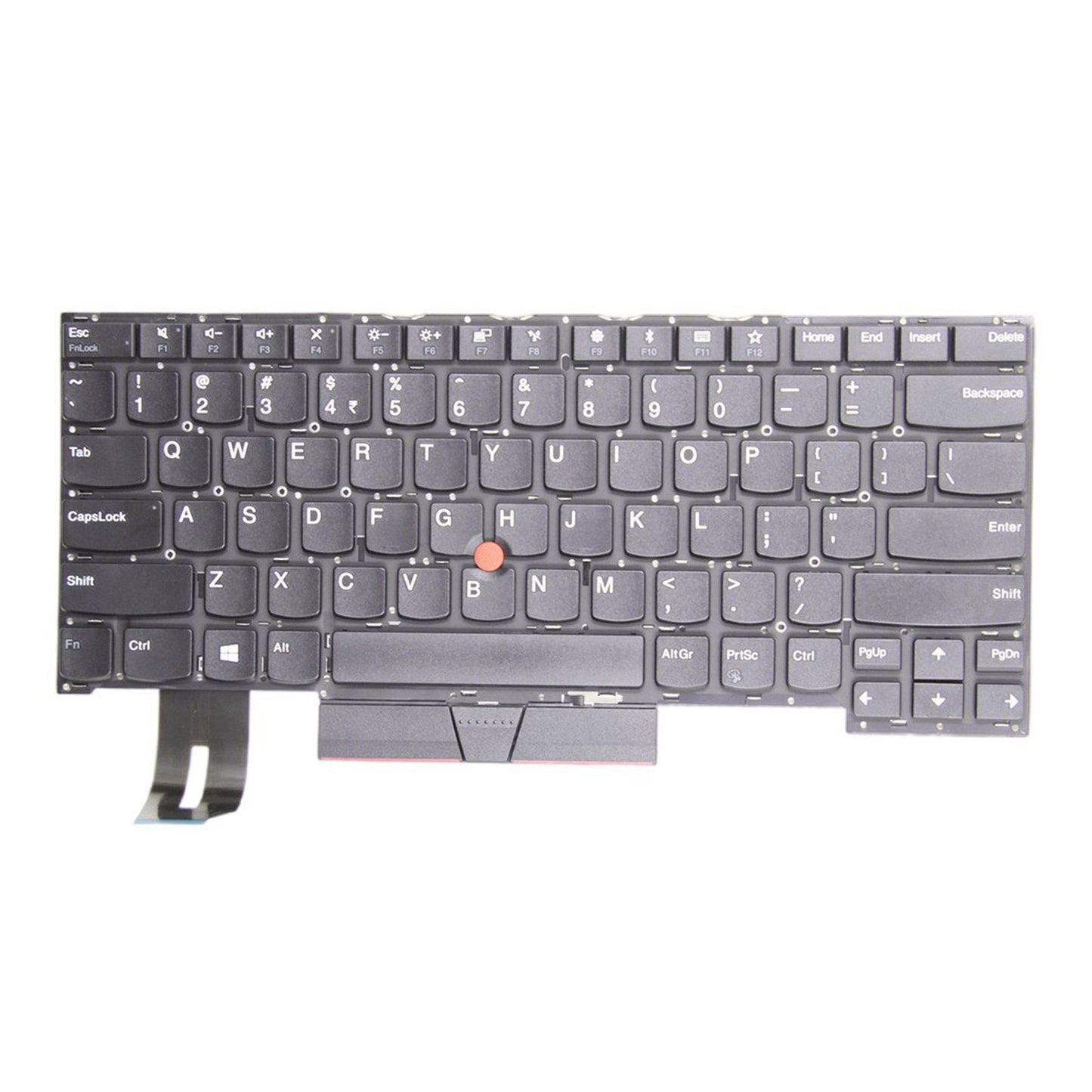 Replacement Keyboard US Layout Black for ThinkPad T490S T495S SN20R66006