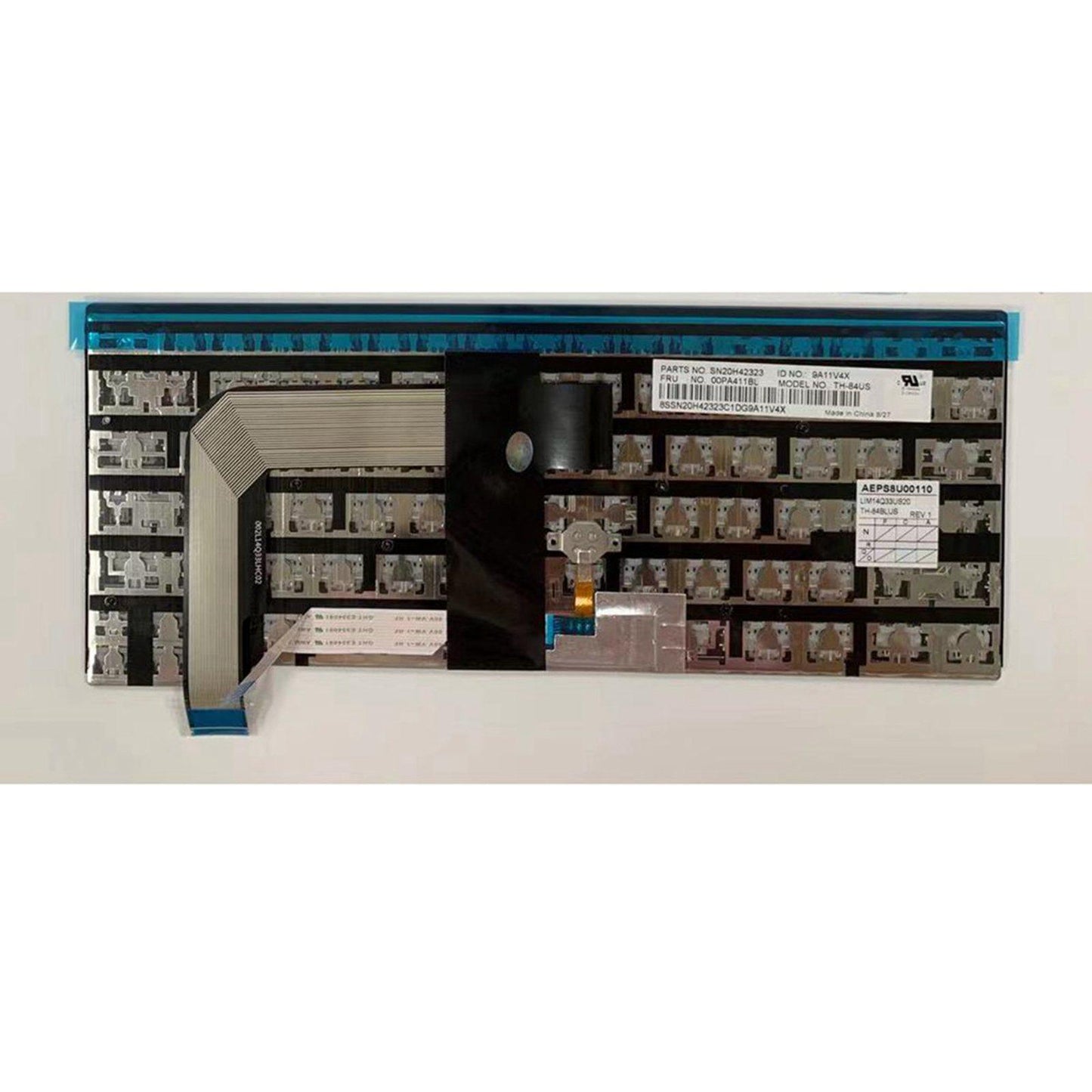 US Layout Laptop Keyboard for Lenovo Thinkpad T460P T470P Black Spare Parts