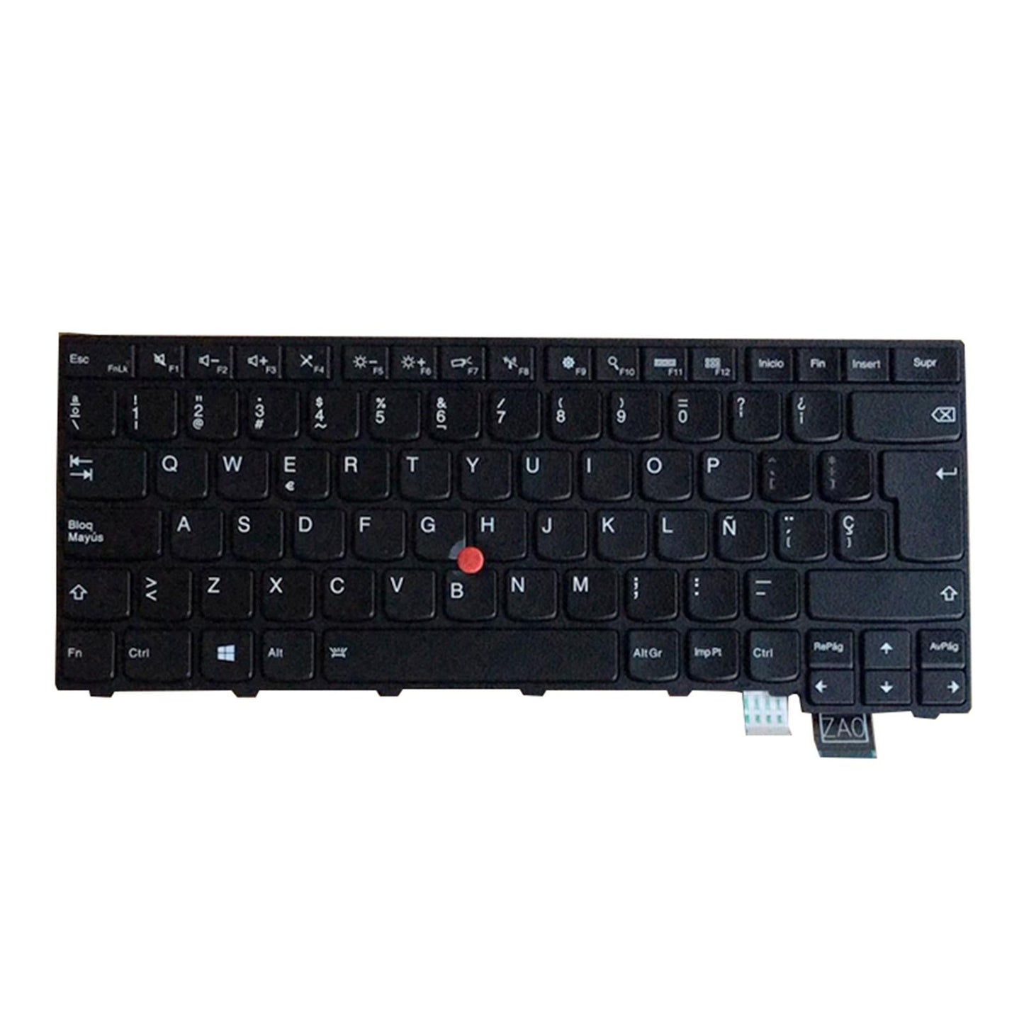Spain Layout NO Backlit Laptop Keyboard fits for Lenovo Thinkpad T470S T460S
