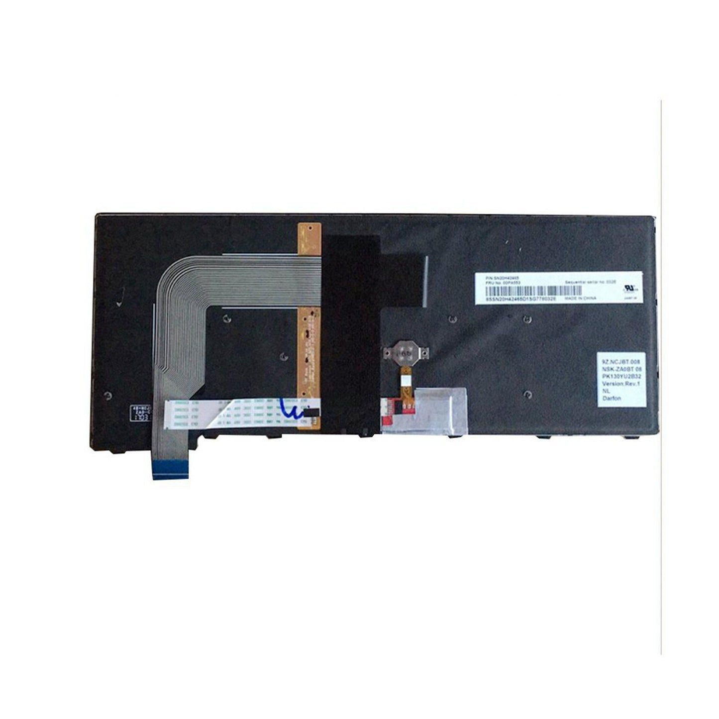 Spain Layout NO Backlit Laptop Keyboard fits for Lenovo Thinkpad T470S T460S