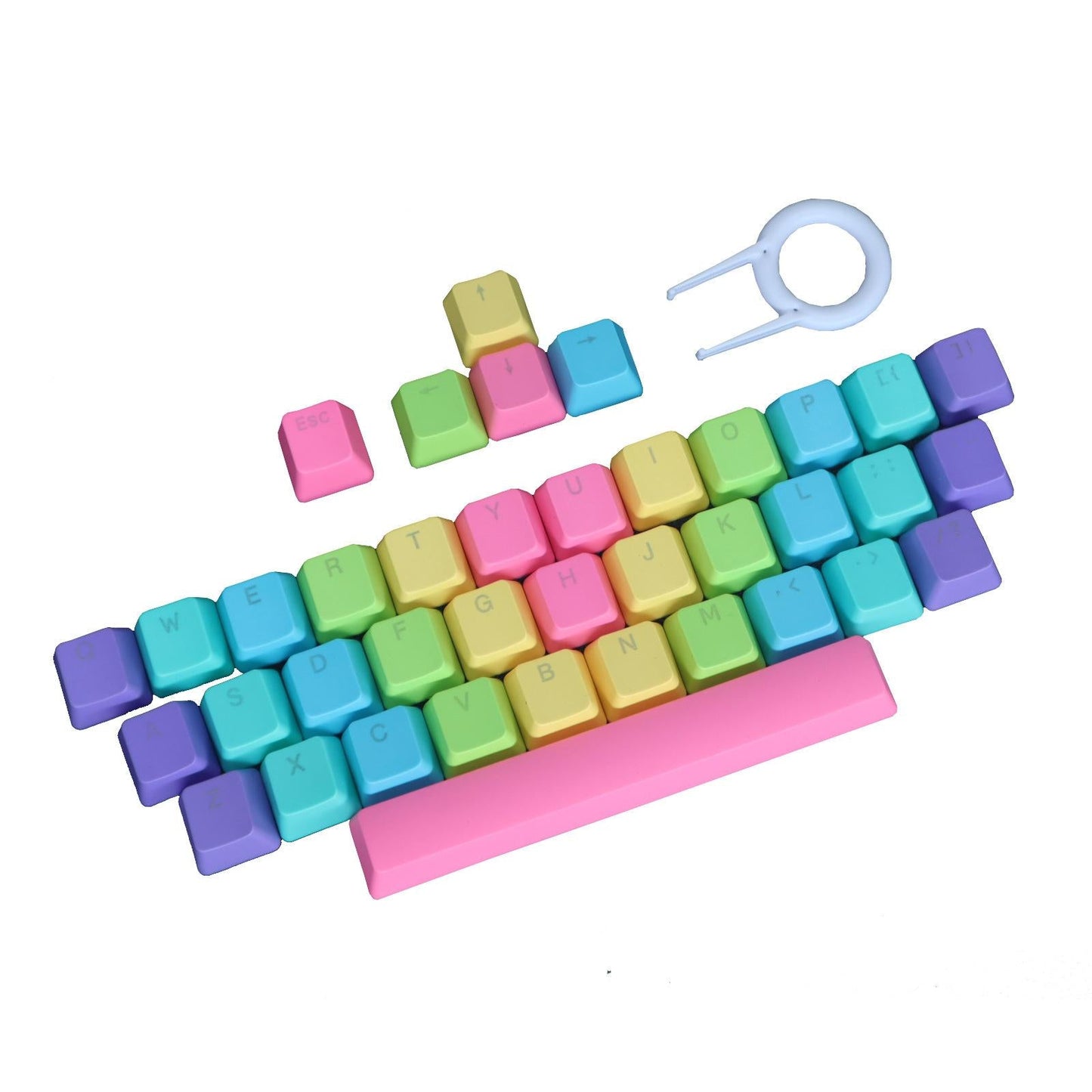 PBT 39 Keycaps DIY Custom Gaming Mechanical Keyboard Universal Key Caps