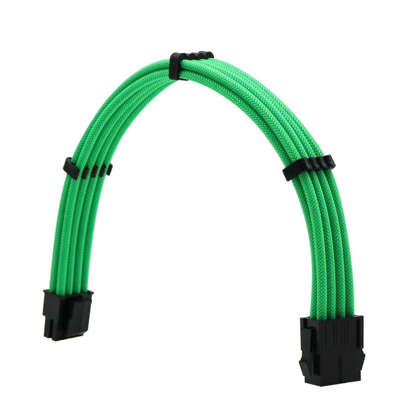 PSU Extension Cable Kit 30cm Motherboard 20+4P 8P 8P 2x PC 4 Lines Green