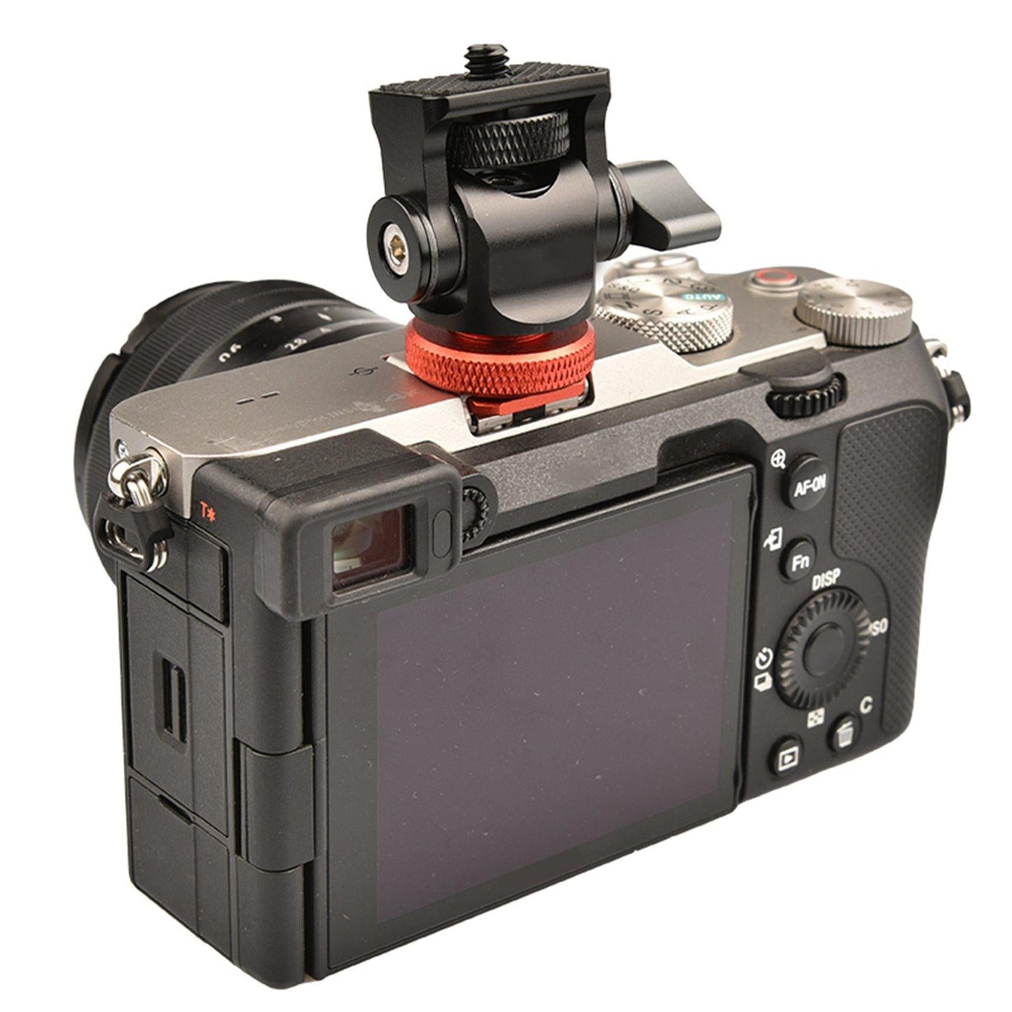 Mini Ball Head 360 Swivel Bracket Adapter for Camera Flash LED Fill Light