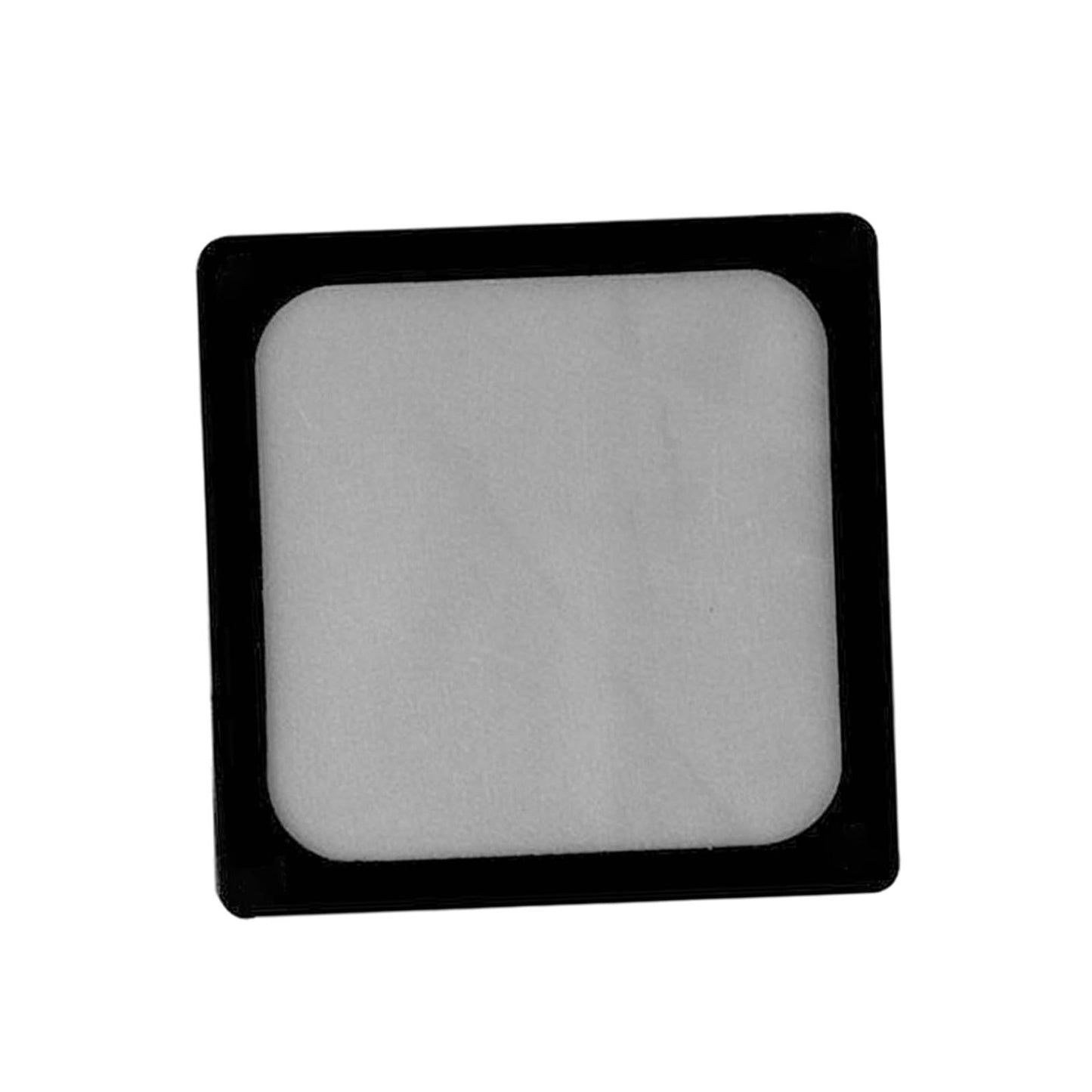 Computer Fan Filter Cooler Case Cover Dust Proof Filter Cover Black PVC 8cm without Hole