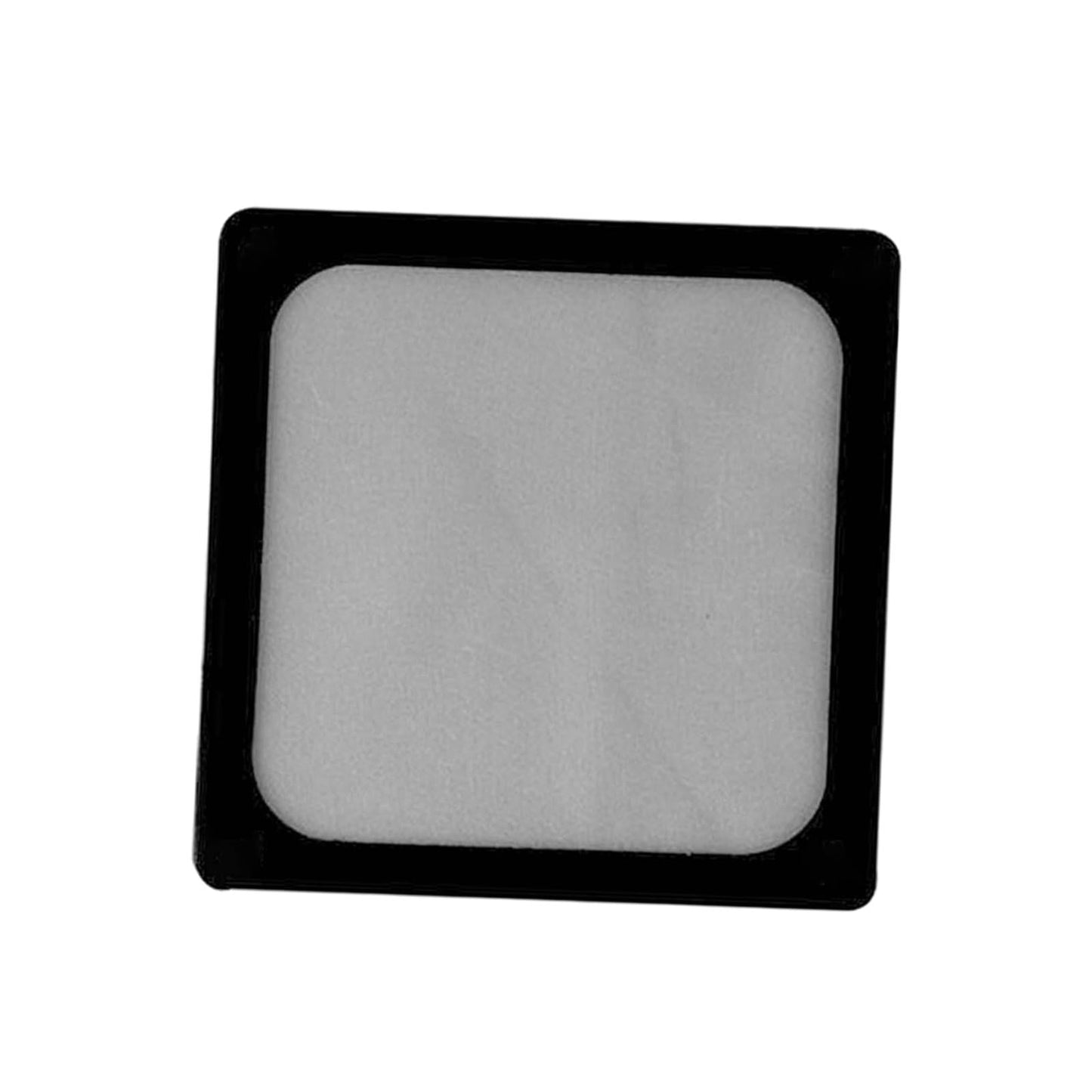 Computer Fan Filter Cooler Case Cover Dust Proof Filter Cover Black PVC 8cm without Hole