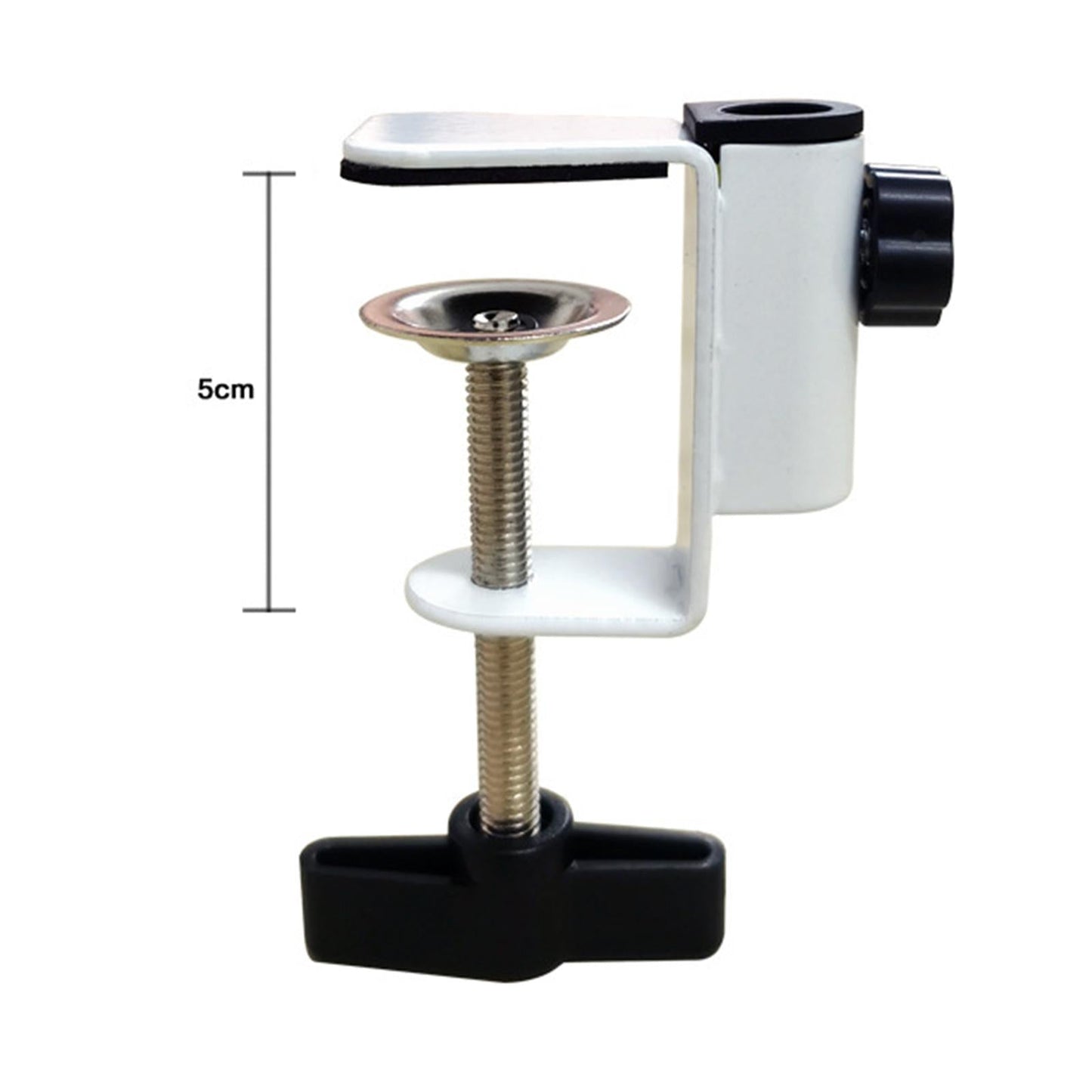Bracket Clamp 12mm Hole for Microphone Desk Lamp 5cm Thickness HH-008