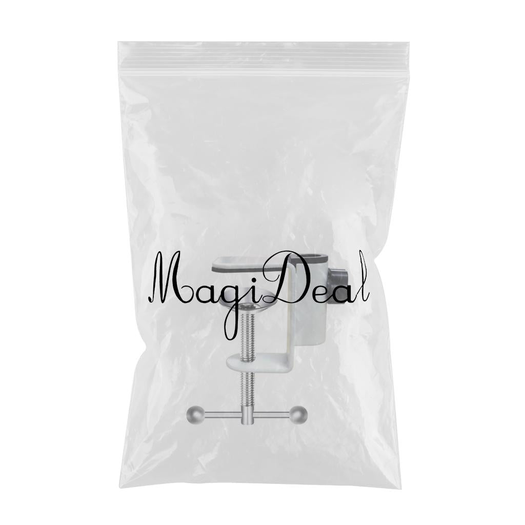 Bracket Clamp 12mm Hole for Microphone Desk Lamp 5cm Thickness HH-008