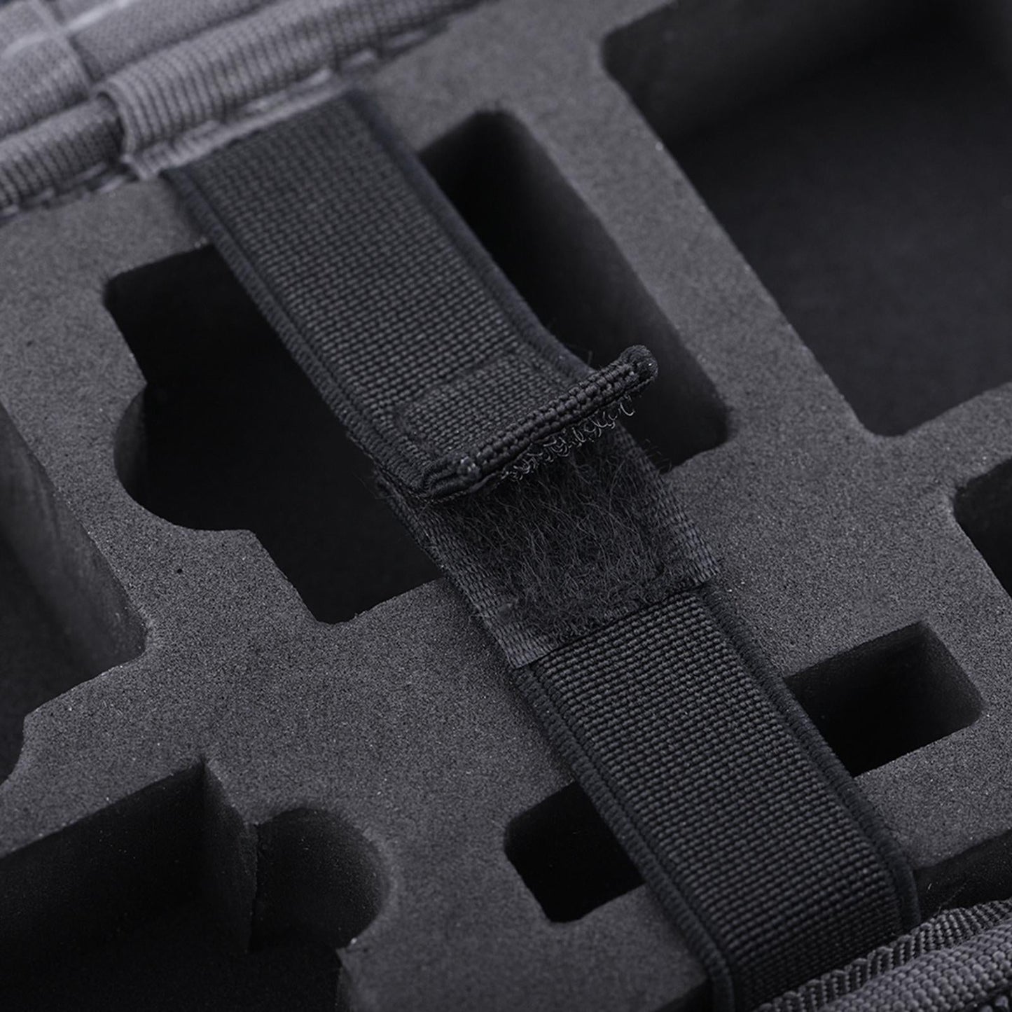 Portable Carrying Box W/ Carabiner Hardshell Handbag for DJI Action 2 Gray