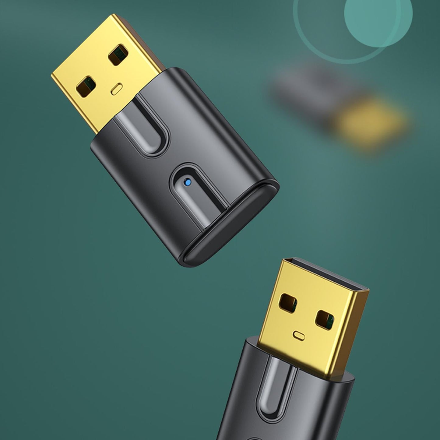 Mini USB Bluetooth V5.0 Adapter Transmitter Headphones Speakers for PC TV