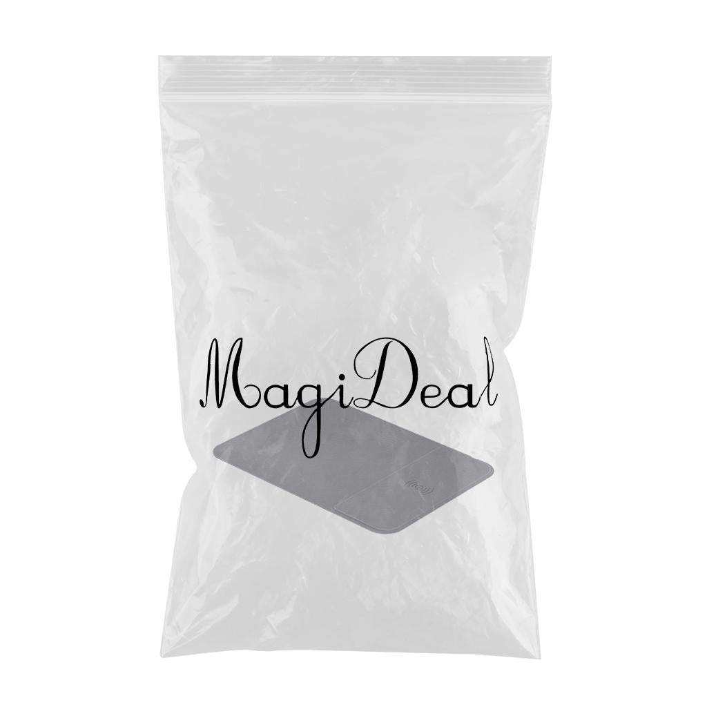 Foldable 15W Wireless Charging Mouse Pad Non-Slip for Gaming Phones Office Grey