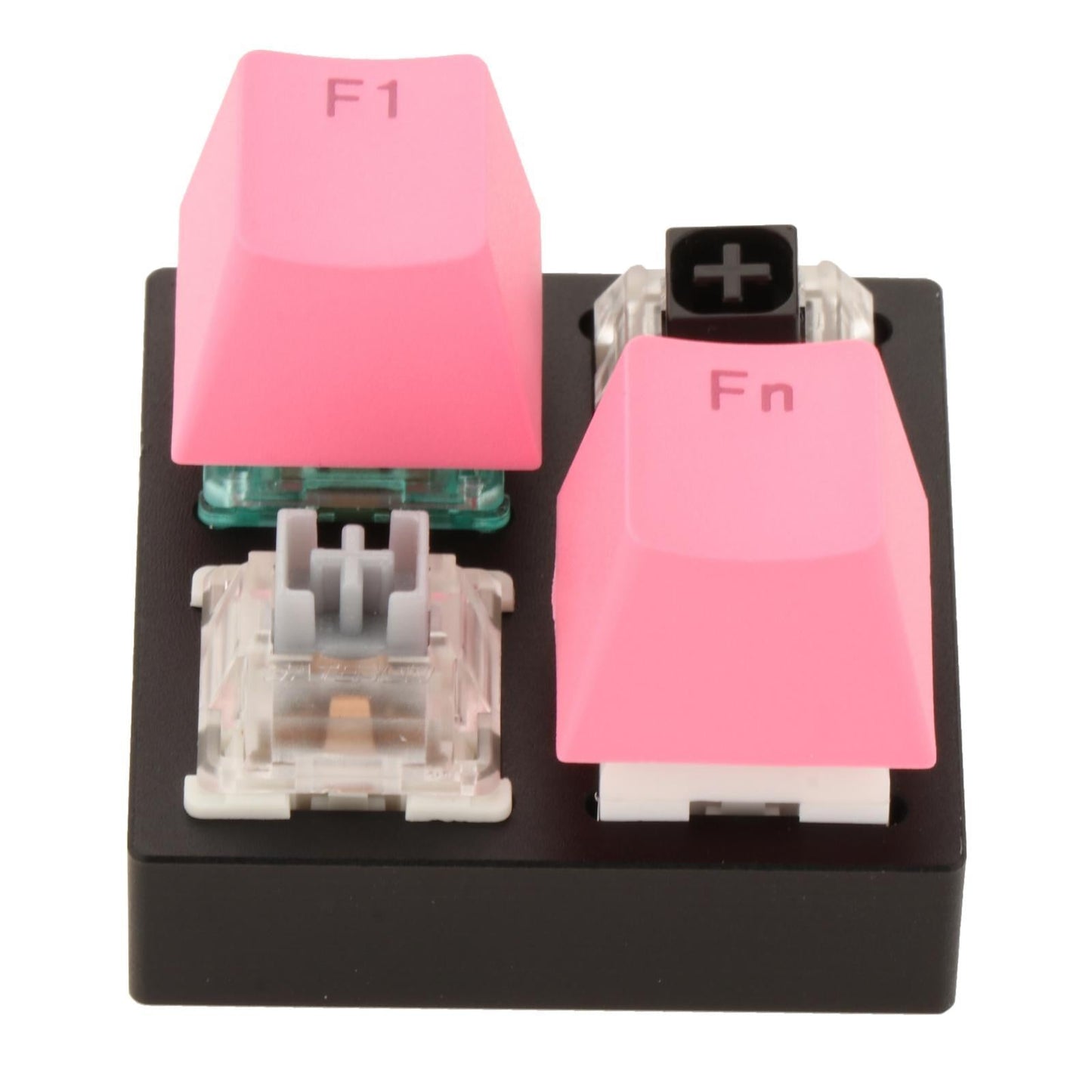 4 Keys Switches Tester for Mechanical Keyboard Classroom Desk Black