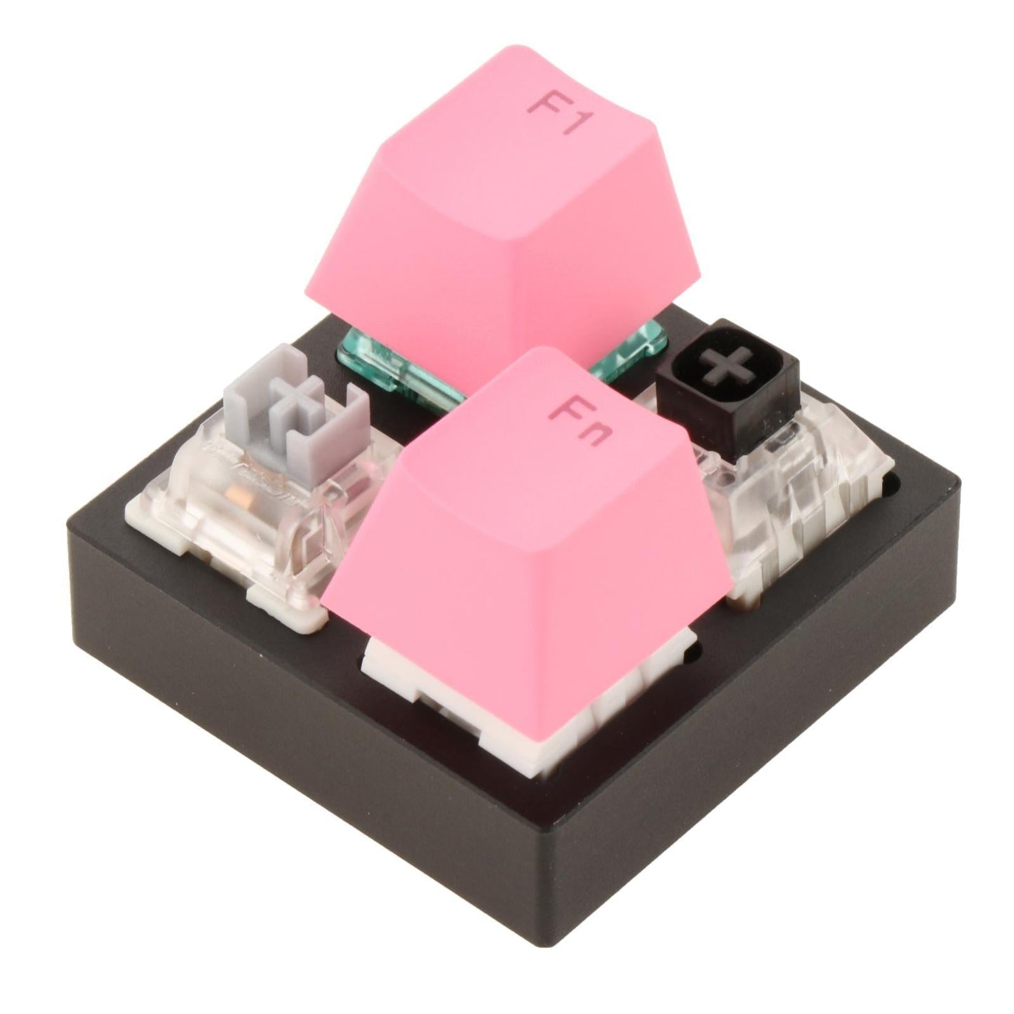 4 Keys Switches Tester for Mechanical Keyboard Classroom Desk Black