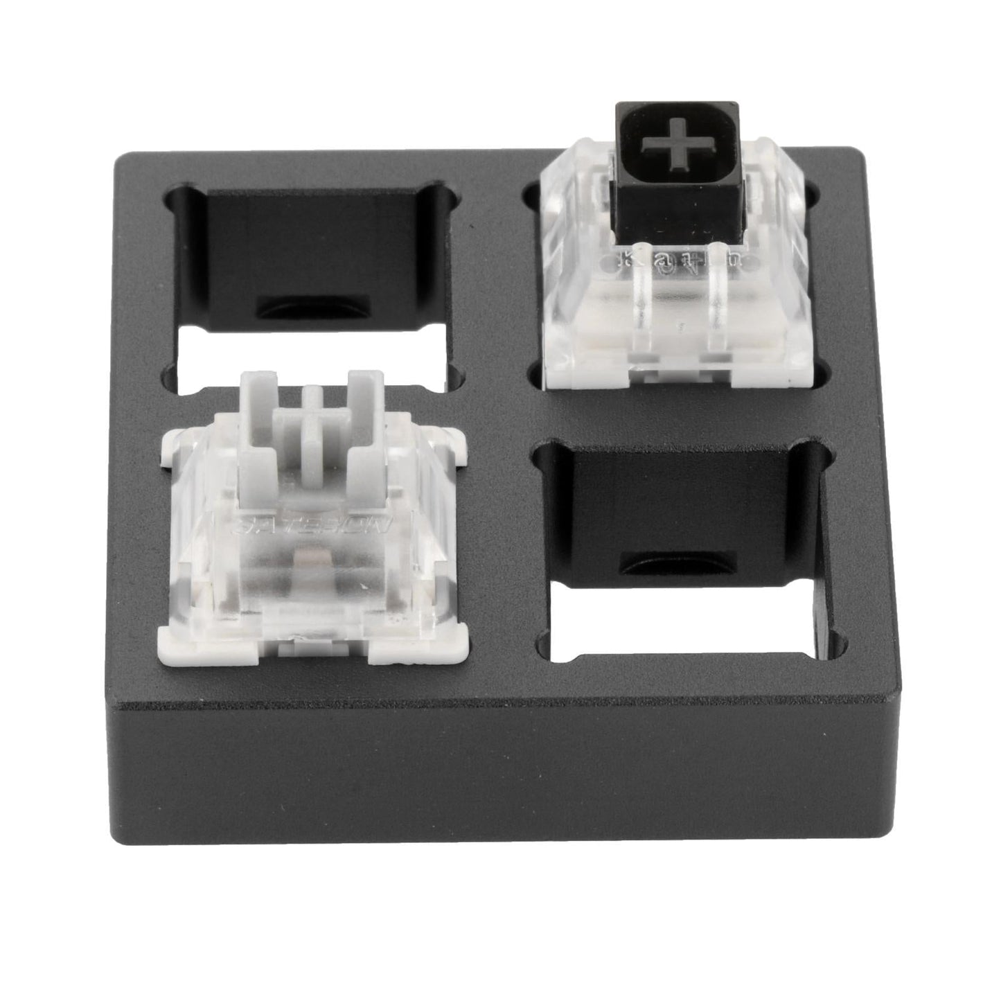 4 Keys Switches Tester for Mechanical Keyboard Classroom Desk Black