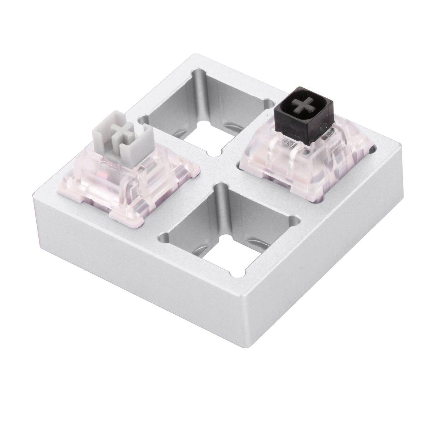 4 Keys Switches Tester for Mechanical Keyboard Classroom Desk Silver