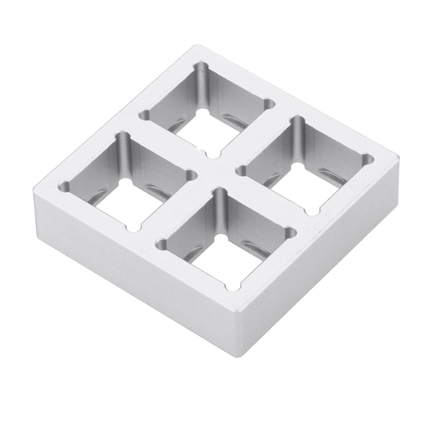 4 Keys Switches Tester for Mechanical Keyboard Classroom Desk Silver