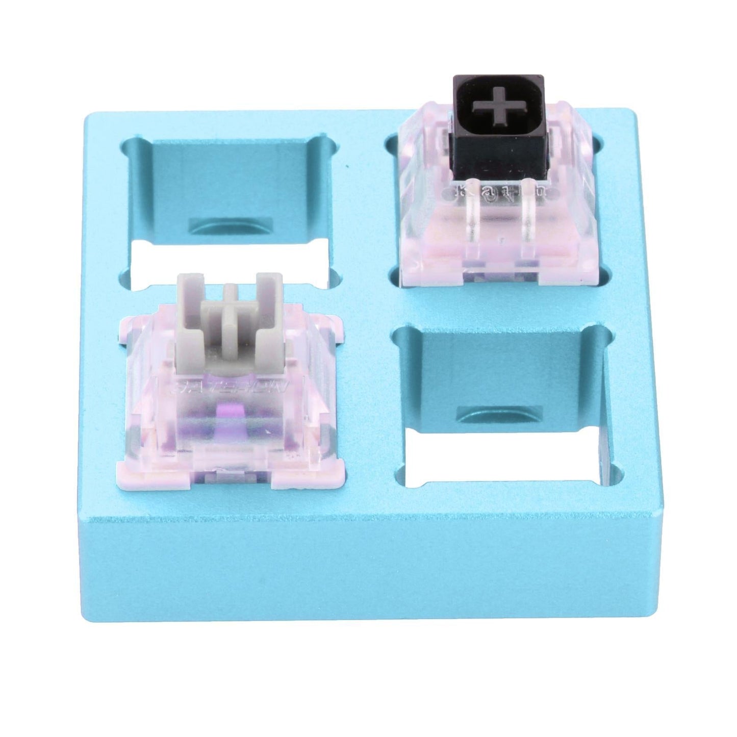 4 Keys Switches Tester for Mechanical Keyboard Classroom Desk Light Blue