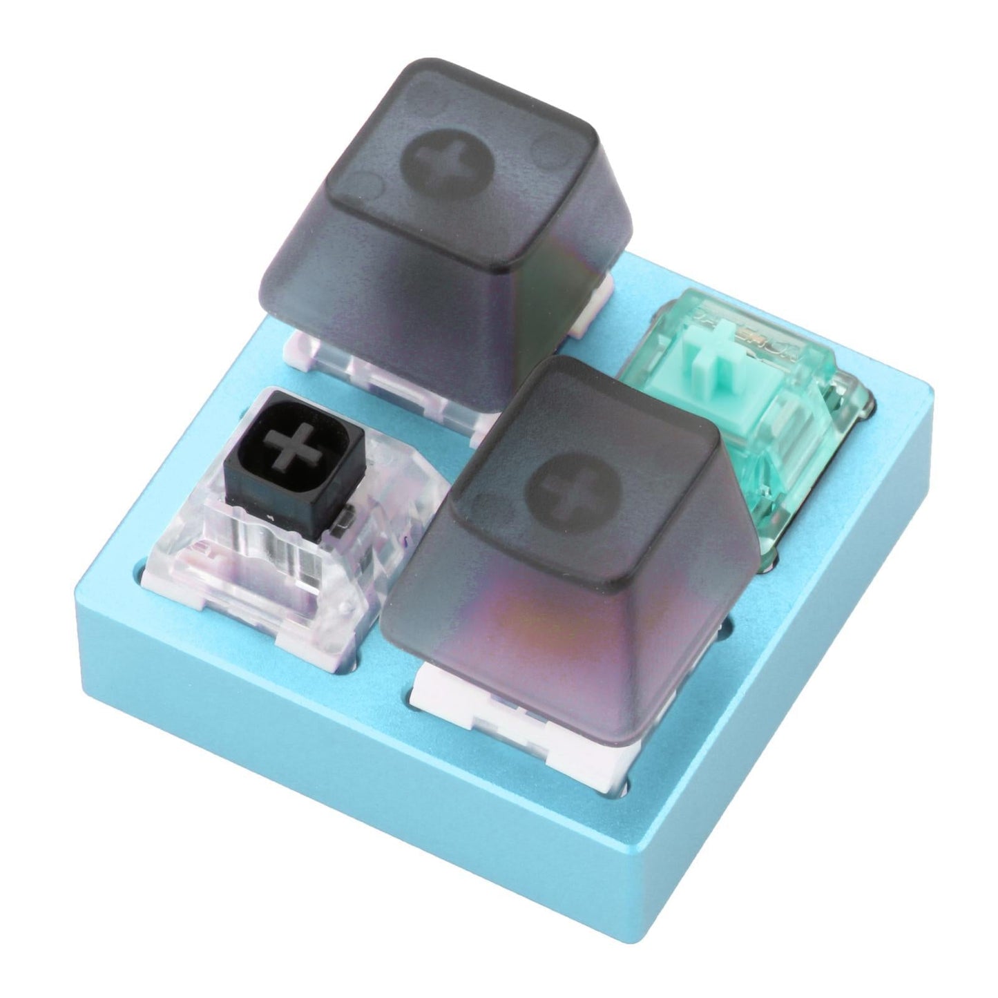 4 Keys Switches Tester for Mechanical Keyboard Classroom Desk Light Blue