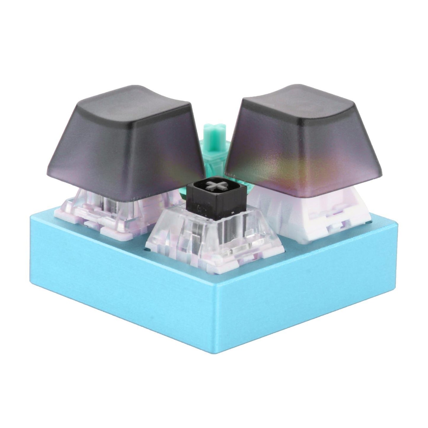 4 Keys Switches Tester for Mechanical Keyboard Classroom Desk Light Blue