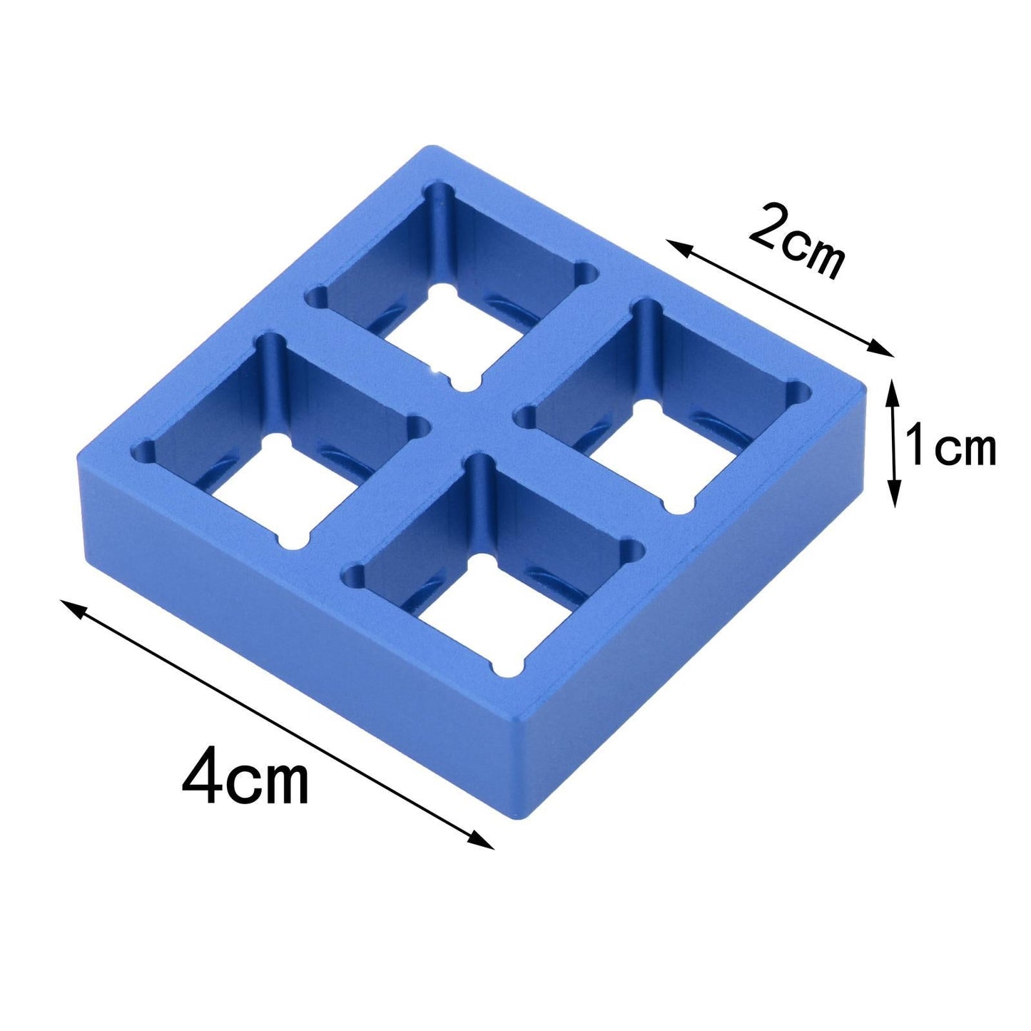 4 Keys Switches Tester for Mechanical Keyboard Classroom Desk Dark Blue