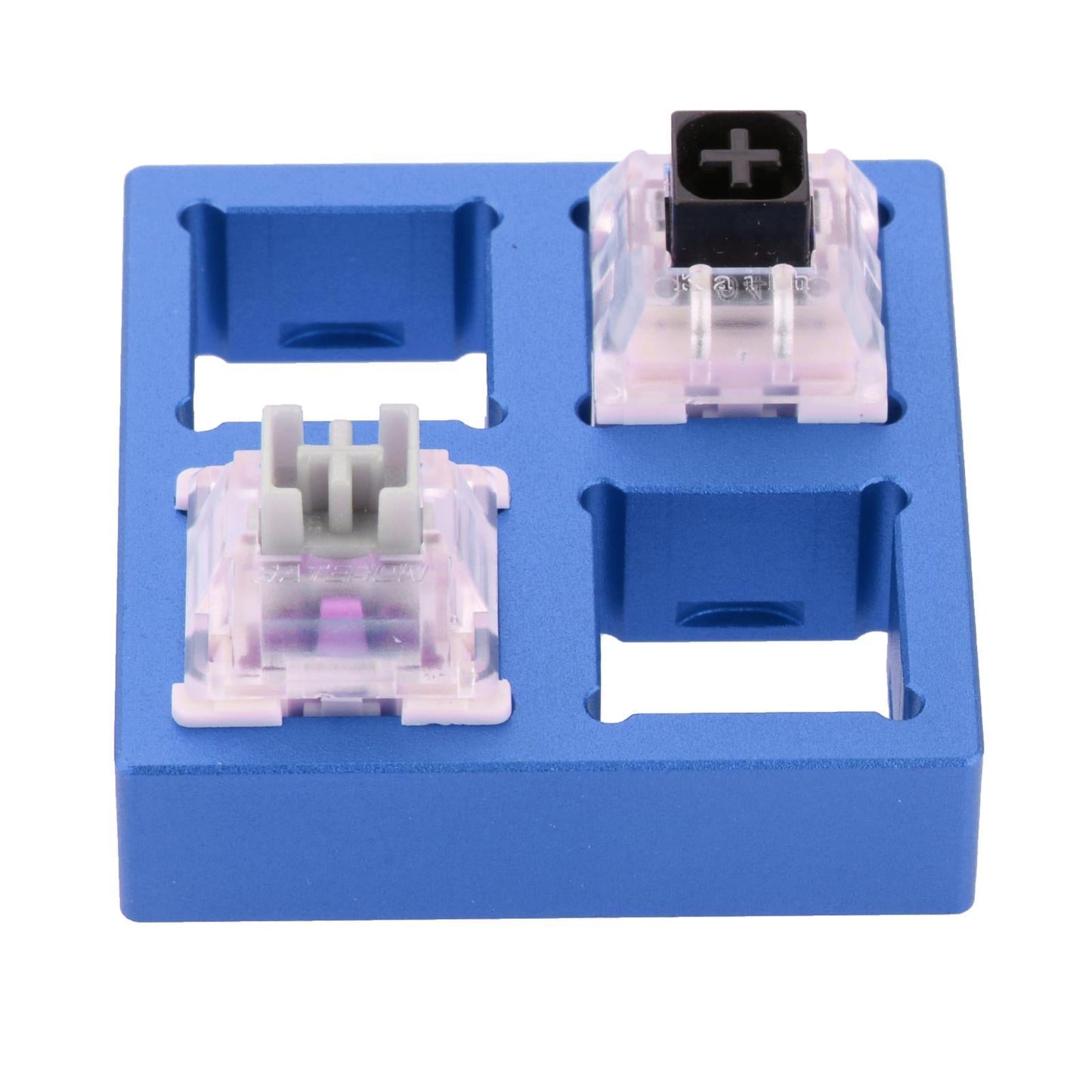 4 Keys Switches Tester for Mechanical Keyboard Classroom Desk Dark Blue