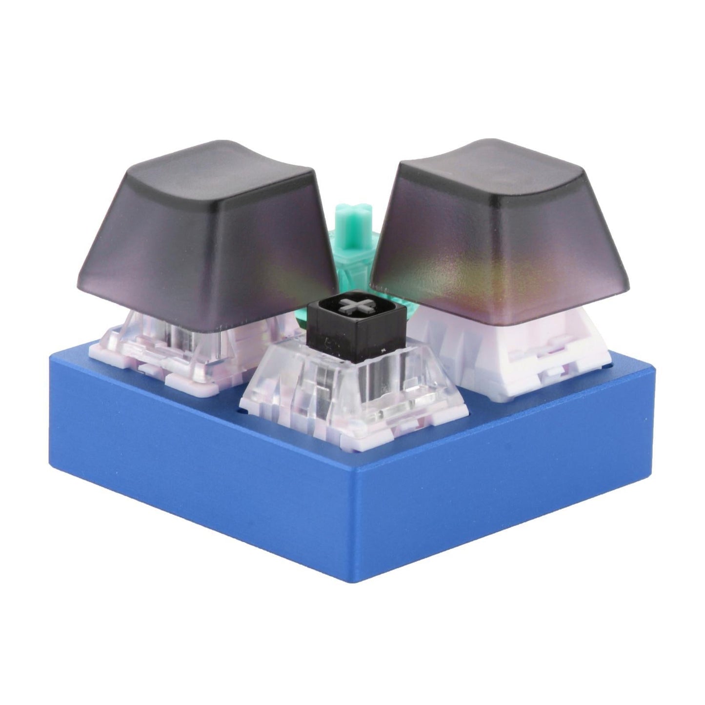 4 Keys Switches Tester for Mechanical Keyboard Classroom Desk Dark Blue