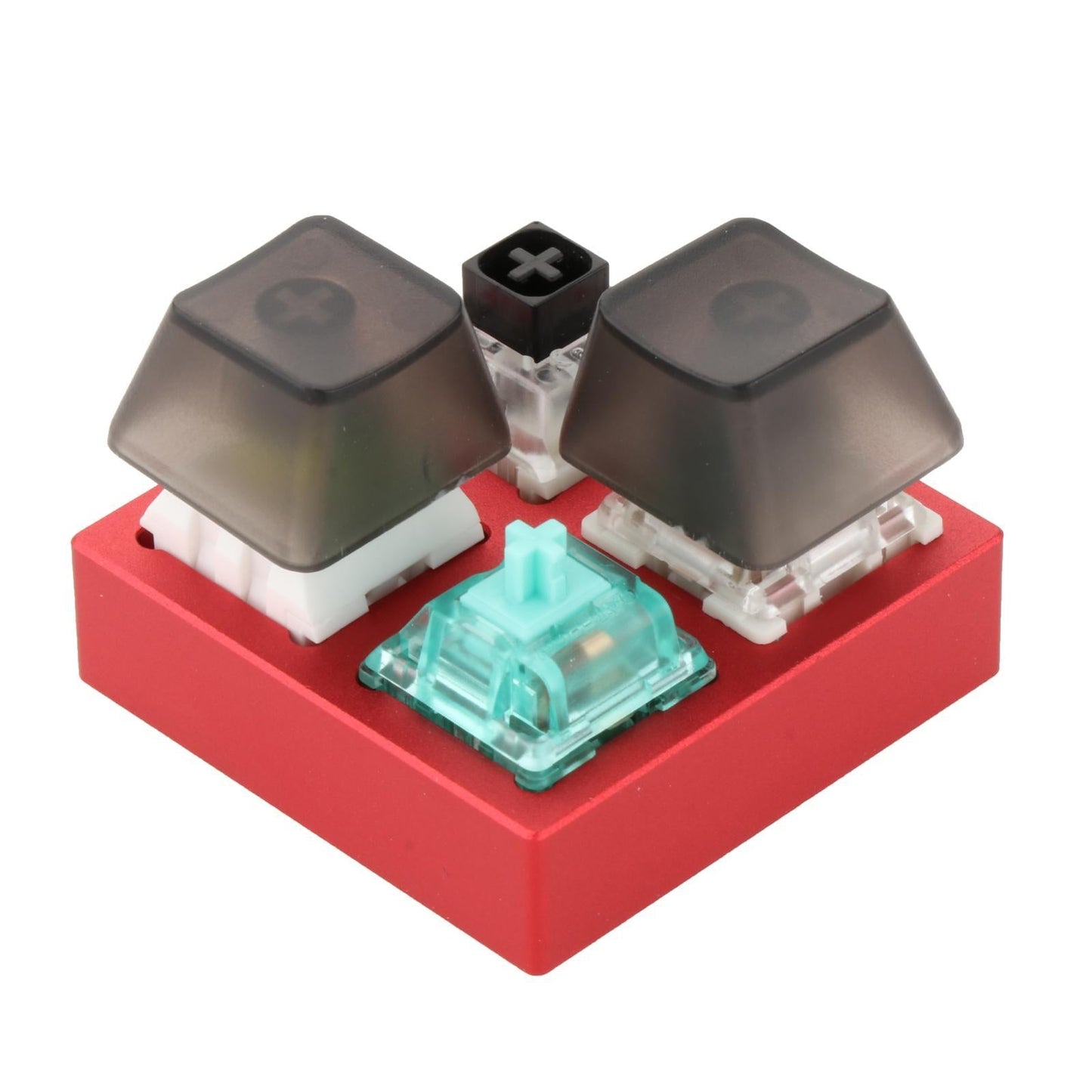 4 Keys Switches Tester for Mechanical Keyboard Classroom Desk Red