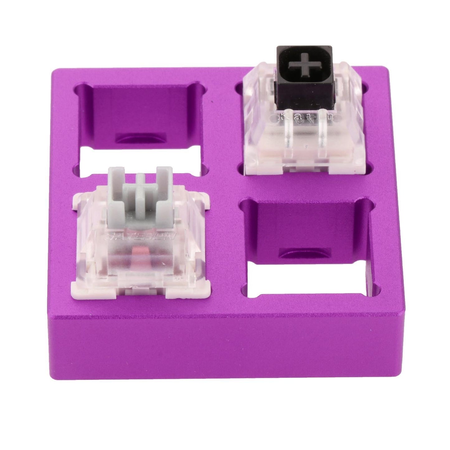4 Keys Switches Tester for Mechanical Keyboard Classroom Desk Purple