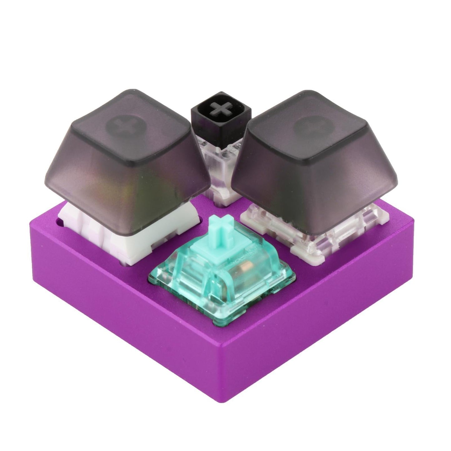4 Keys Switches Tester for Mechanical Keyboard Classroom Desk Purple
