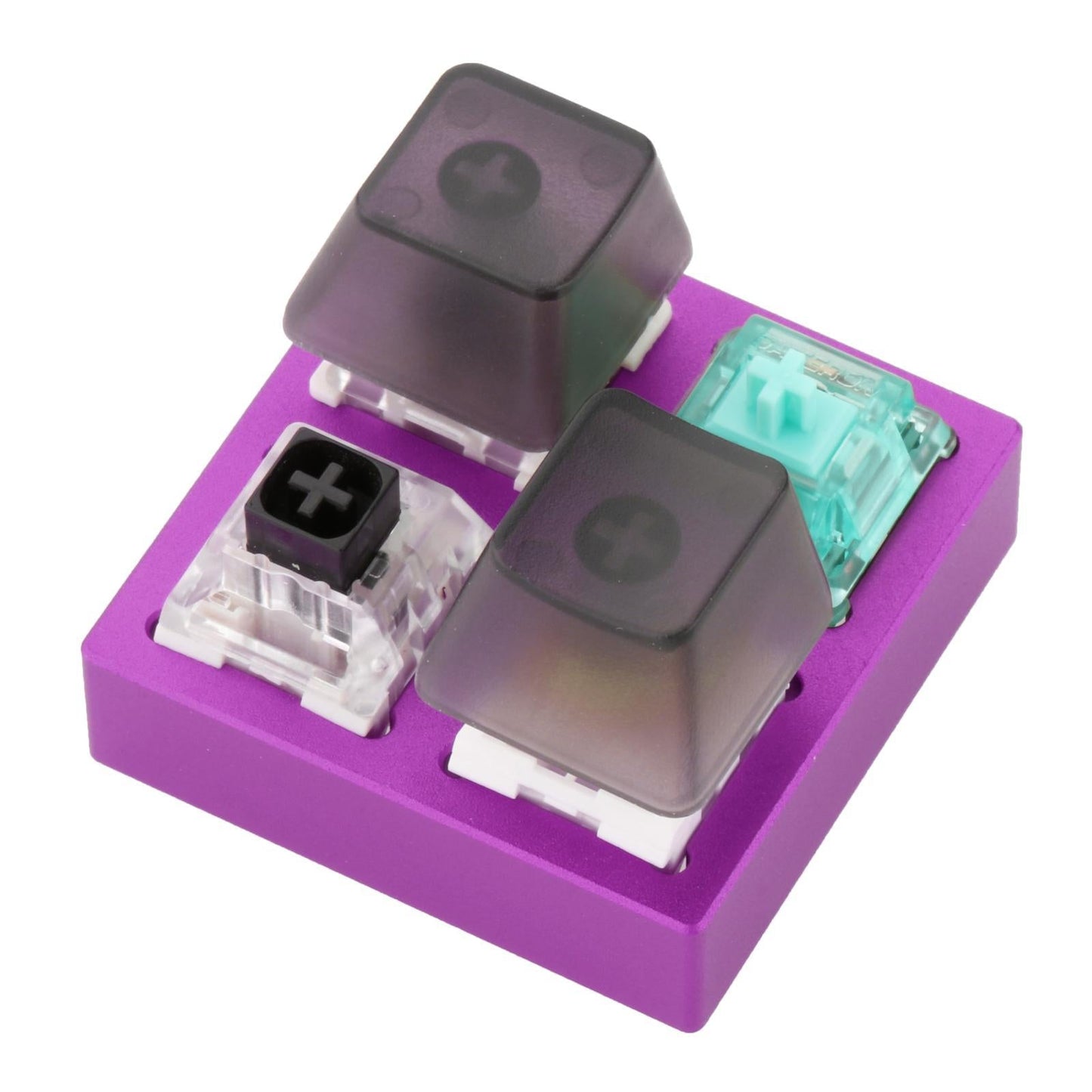 4 Keys Switches Tester for Mechanical Keyboard Classroom Desk Purple