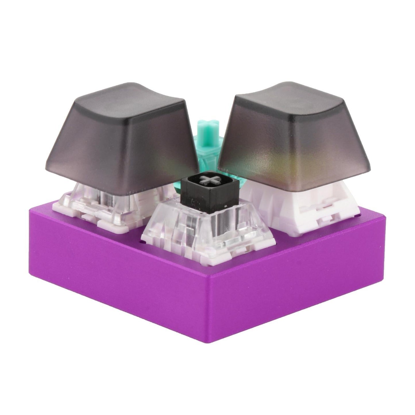 4 Keys Switches Tester for Mechanical Keyboard Classroom Desk Purple