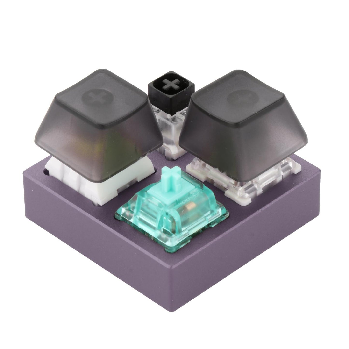 4 Keys Switches Tester for Mechanical Keyboard Classroom Desk Brown