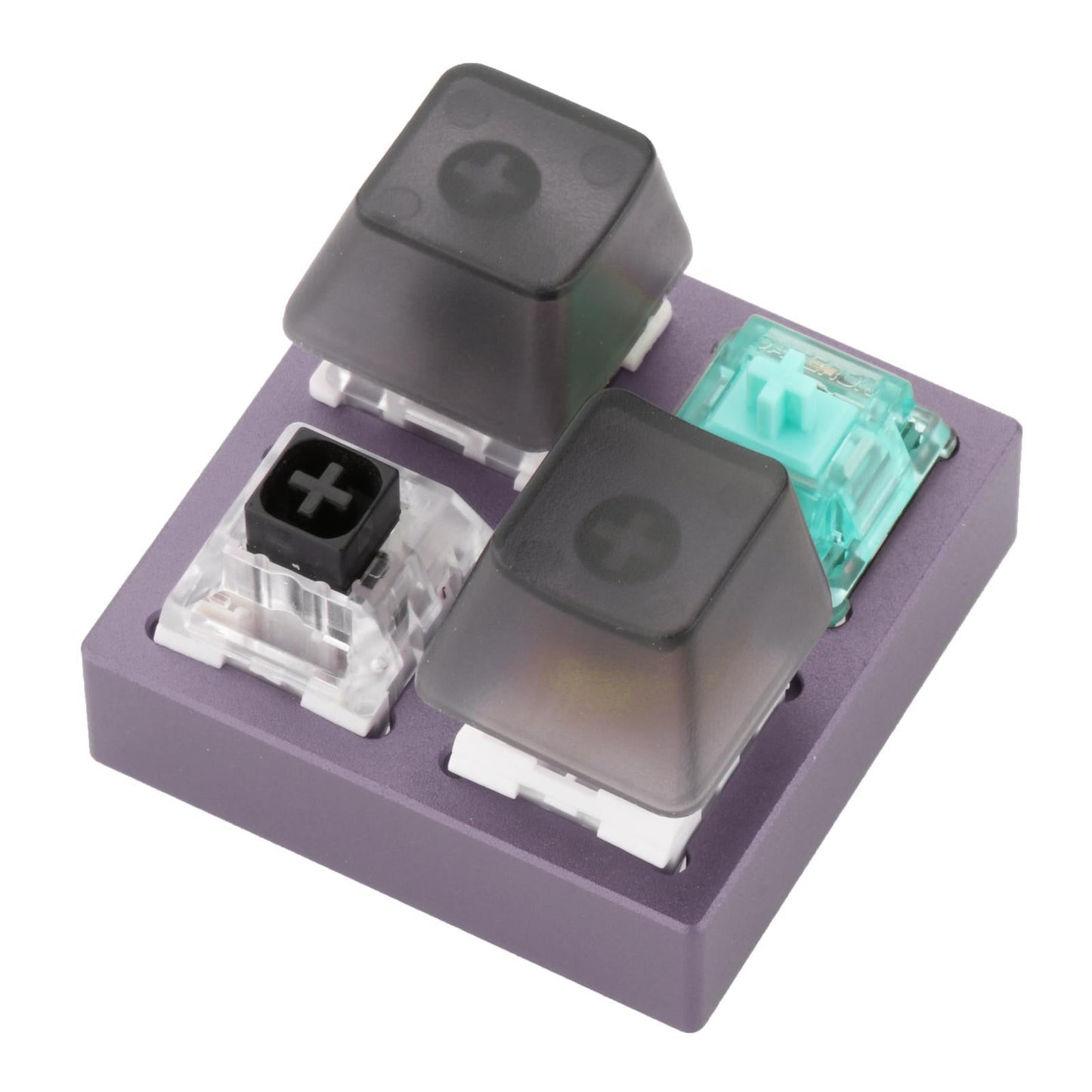 4 Keys Switches Tester for Mechanical Keyboard Classroom Desk Brown