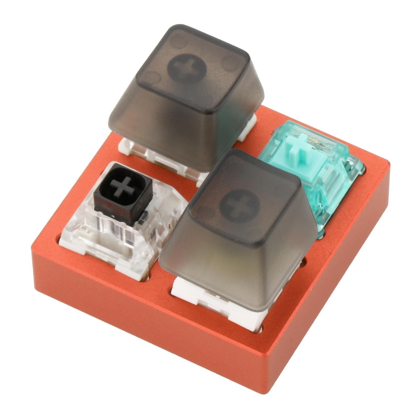 4 Keys Switches Tester for Mechanical Keyboard Classroom Desk Orange