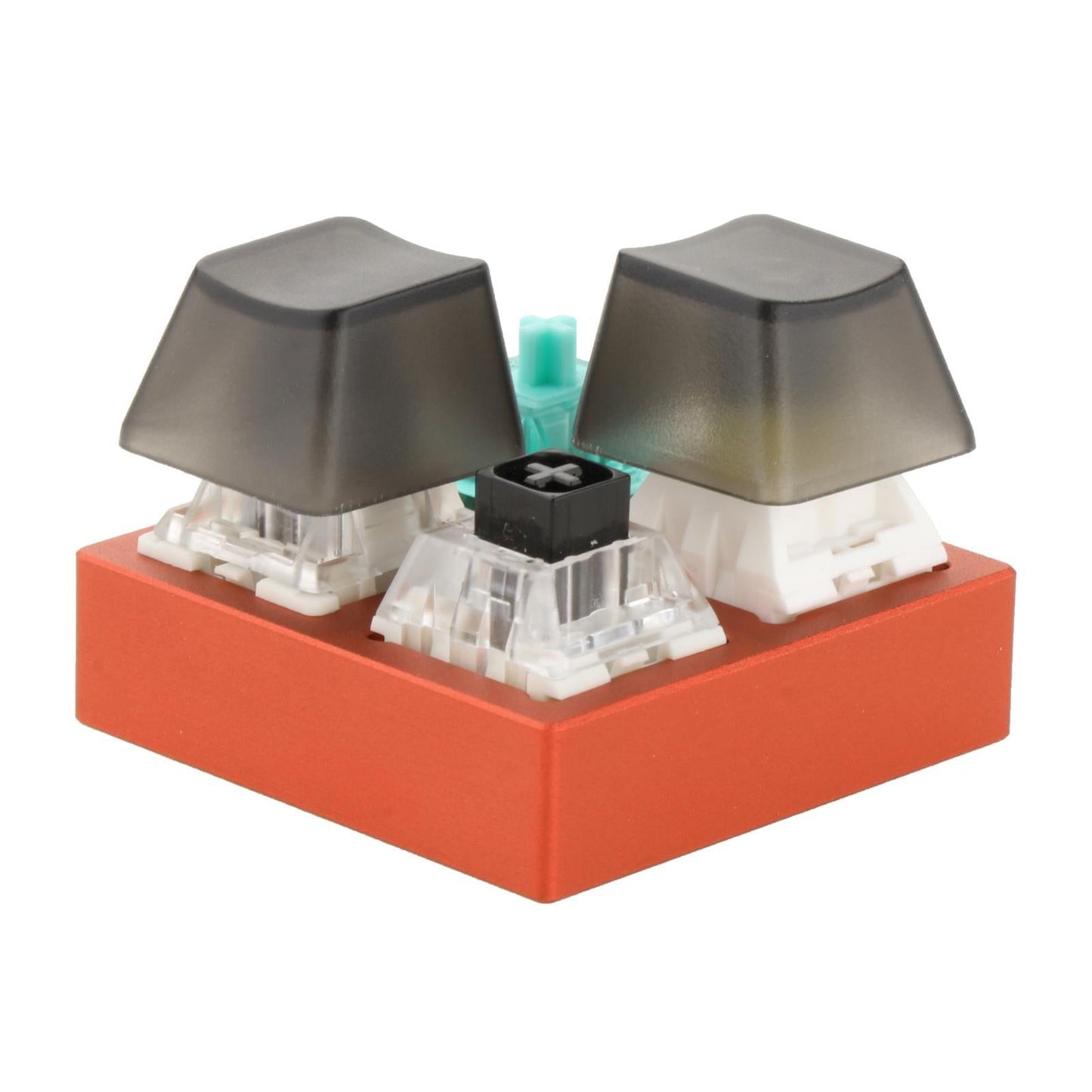 4 Keys Switches Tester for Mechanical Keyboard Classroom Desk Orange