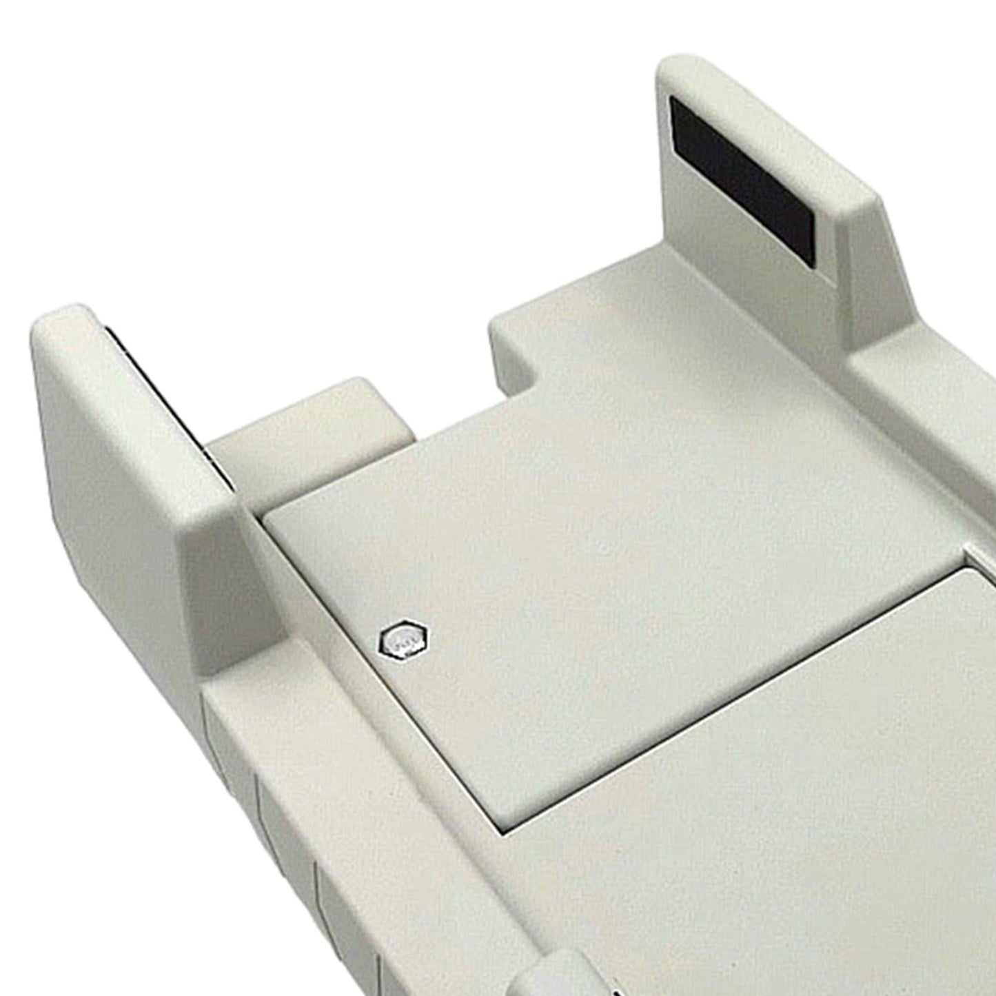 CPU Holder Mobile Computer Tower Stand Easy Movement White