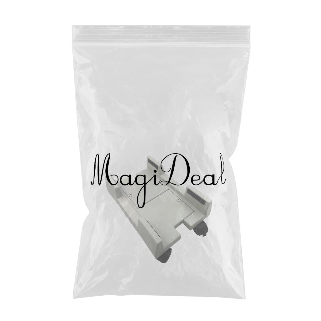 CPU Holder Mobile Computer Tower Stand Easy Movement White