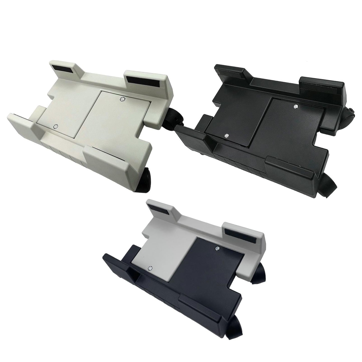 CPU Holder Mobile Computer Tower Stand Easy Movement White