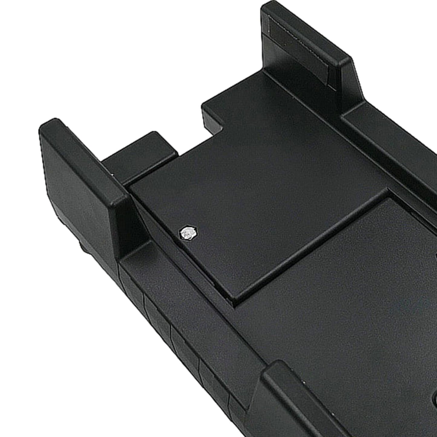 CPU Holder Mobile Computer Tower Stand Easy Movement Black