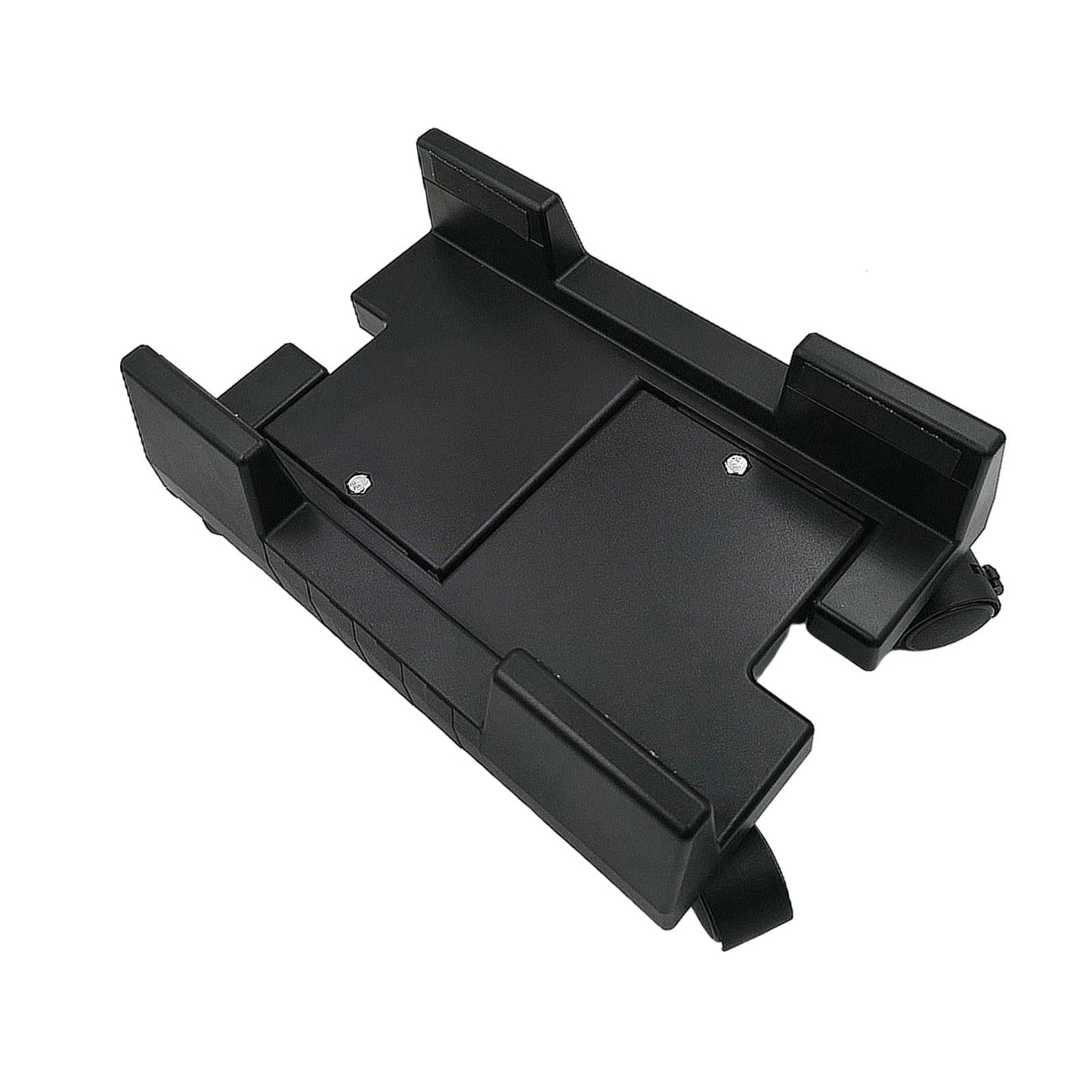 CPU Holder Mobile Computer Tower Stand Easy Movement Black