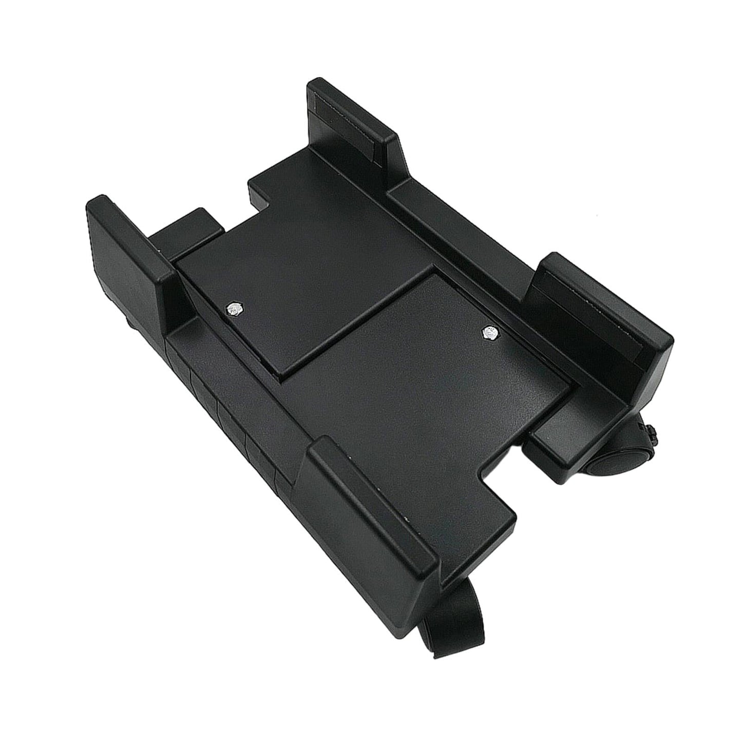 CPU Holder Mobile Computer Tower Stand Easy Movement Black