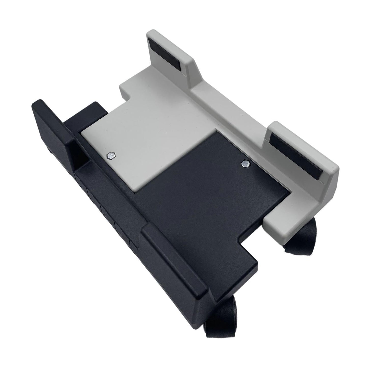 CPU Holder Mobile Computer Tower Stand Easy Movement White Black