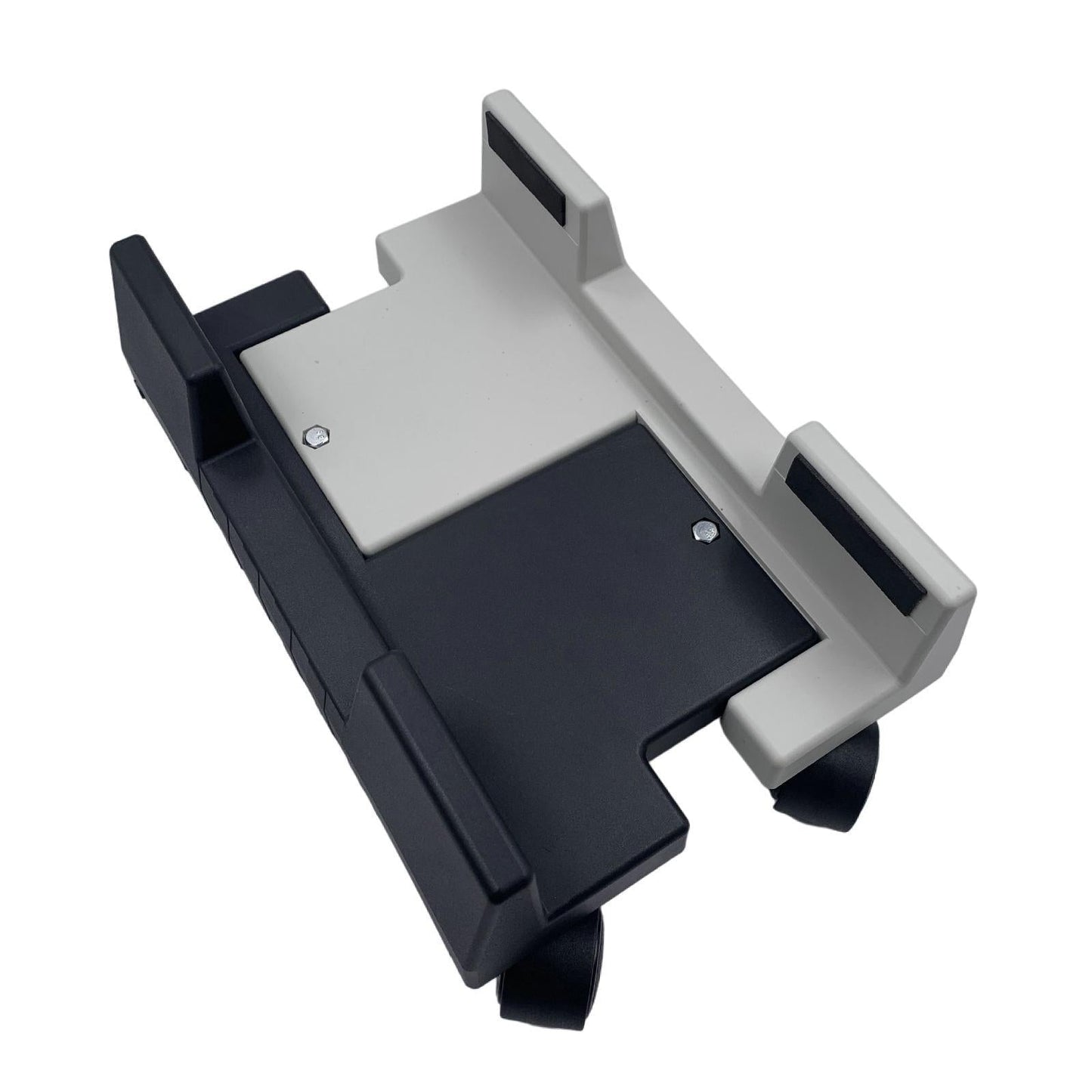 CPU Holder Mobile Computer Tower Stand Easy Movement White Black